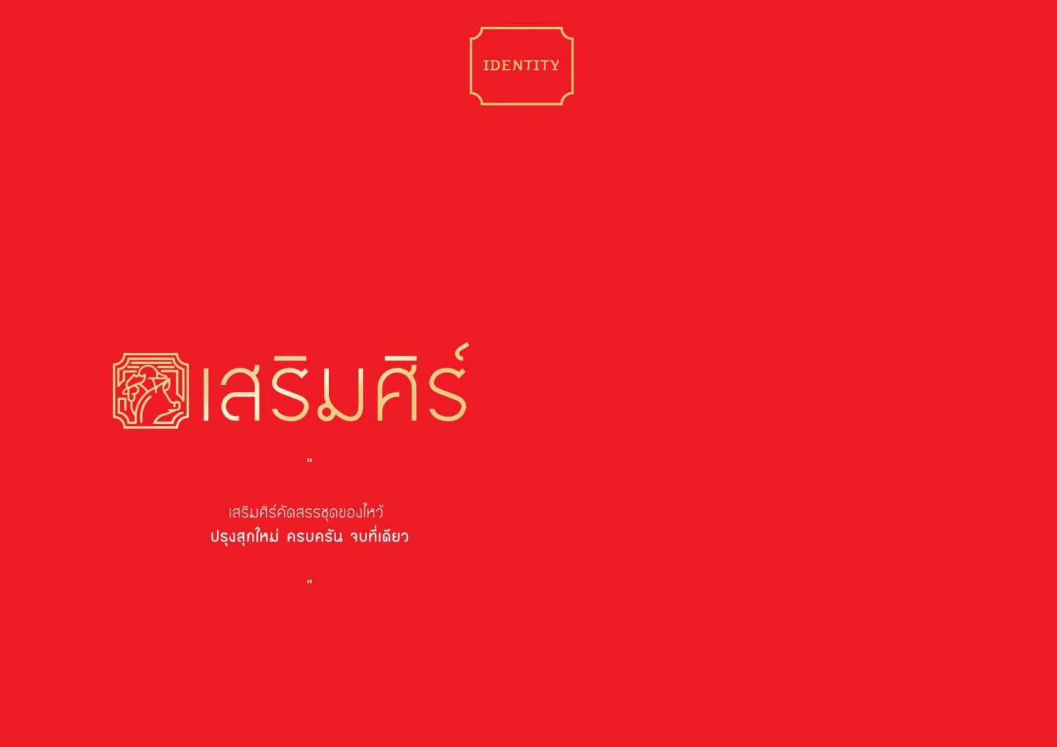 ตัวอย่าง ออกแบบแบรนด์แบบมีกลยุทธ์ CORPORATE IDENTITY & BRANDING CONCEPT DESIGN SERIMSI — ภาพผลงาน 12