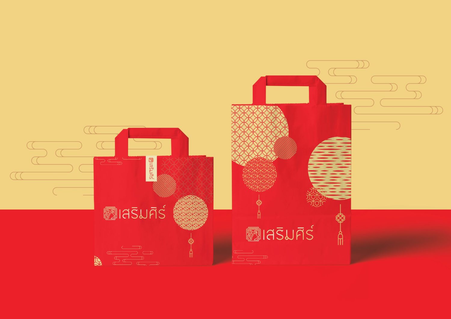 ตัวอย่าง ออกแบบแบรนด์แบบมีกลยุทธ์ CORPORATE IDENTITY & BRANDING CONCEPT DESIGN SERIMSI — ภาพผลงาน 15