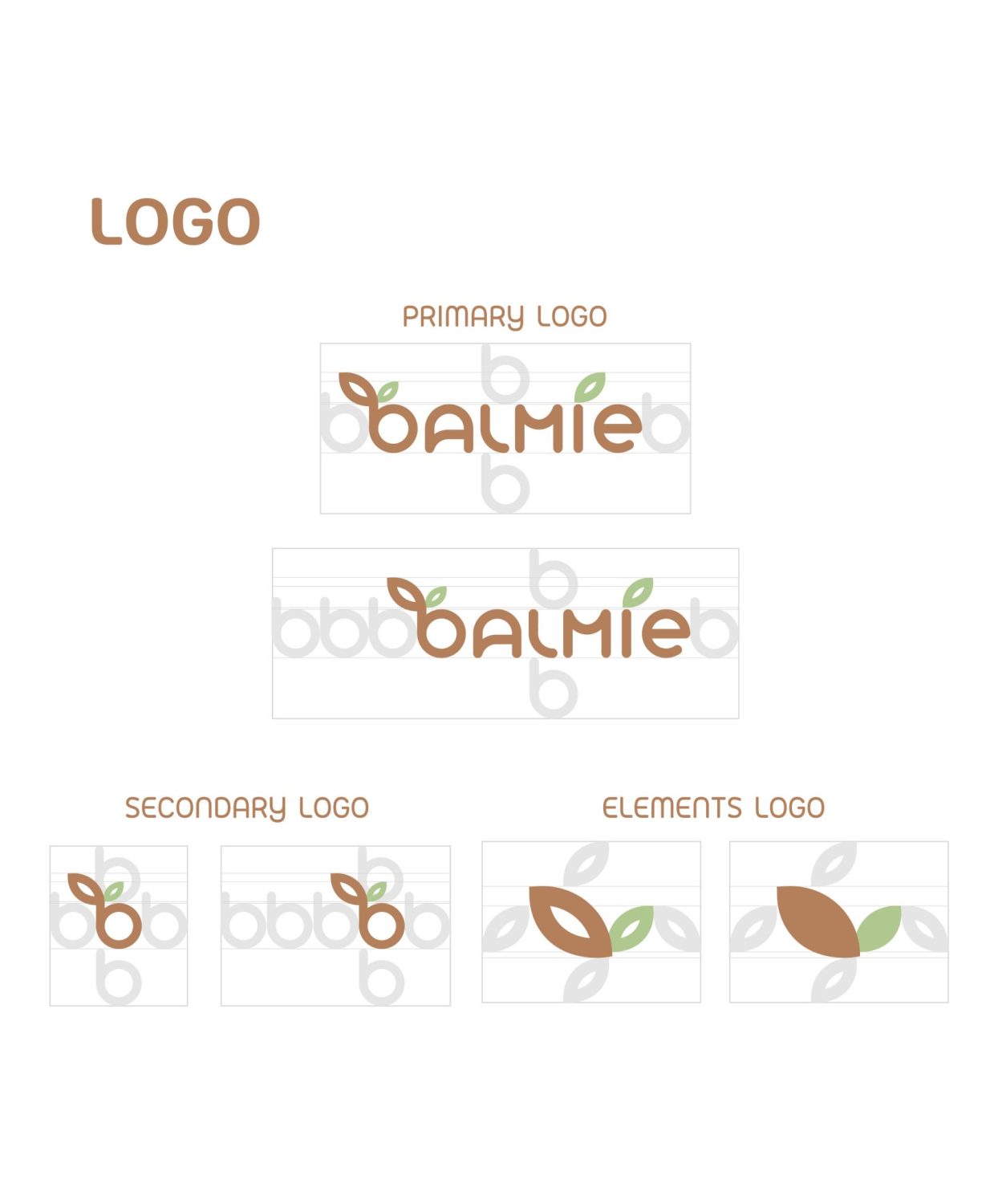 ตัวอย่าง ออกแบบแบรนด์แบบมีกลยุทธ์ CORPORATE IDENTITY & BRANDING CONCEPT DESIGN BALMIE — ภาพผลงาน 7