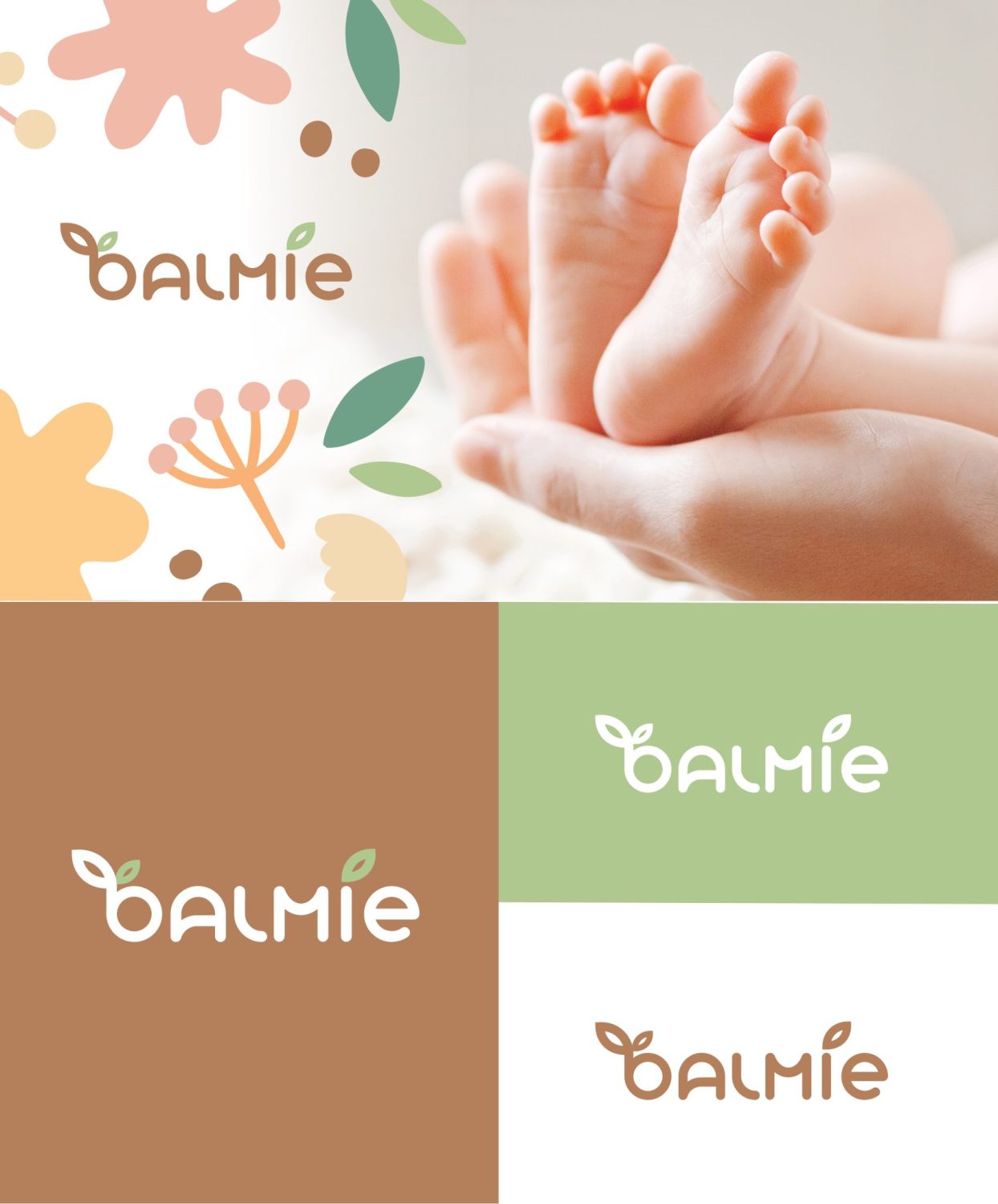 ตัวอย่าง ออกแบบแบรนด์แบบมีกลยุทธ์ CORPORATE IDENTITY & BRANDING CONCEPT DESIGN BALMIE — ภาพผลงาน 9