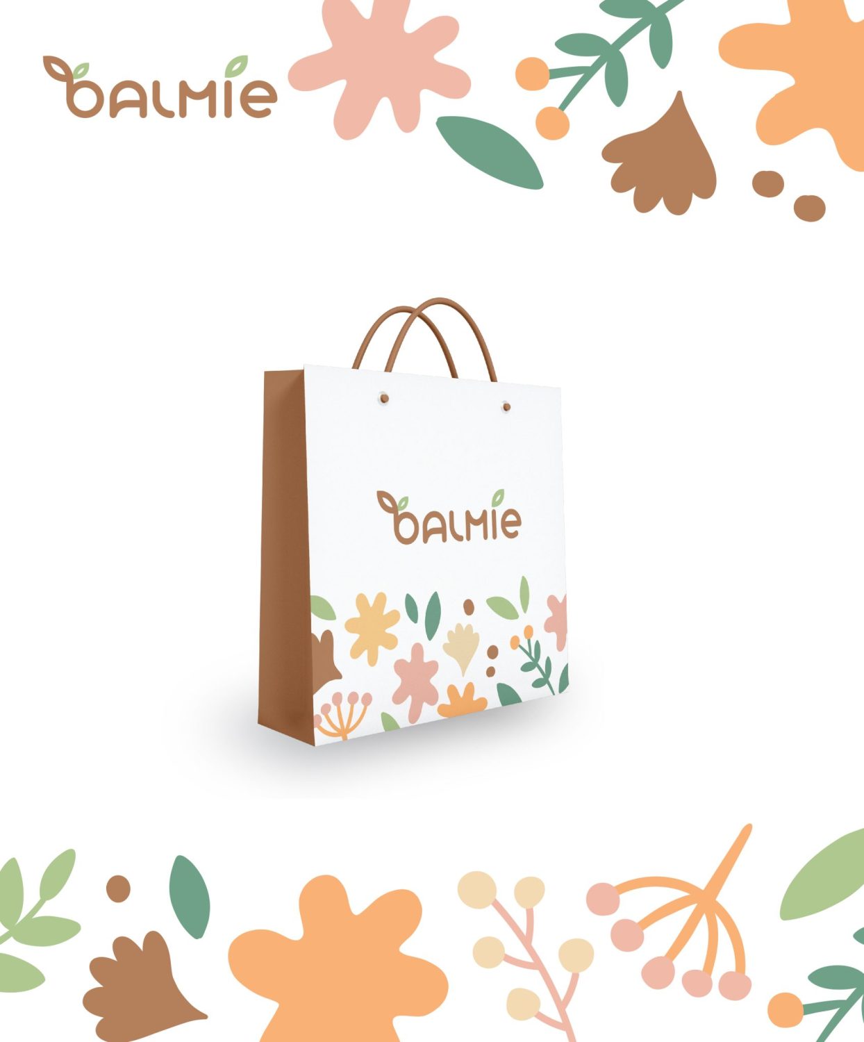 ตัวอย่าง ออกแบบแบรนด์แบบมีกลยุทธ์ CORPORATE IDENTITY & BRANDING CONCEPT DESIGN BALMIE — ภาพผลงาน 25