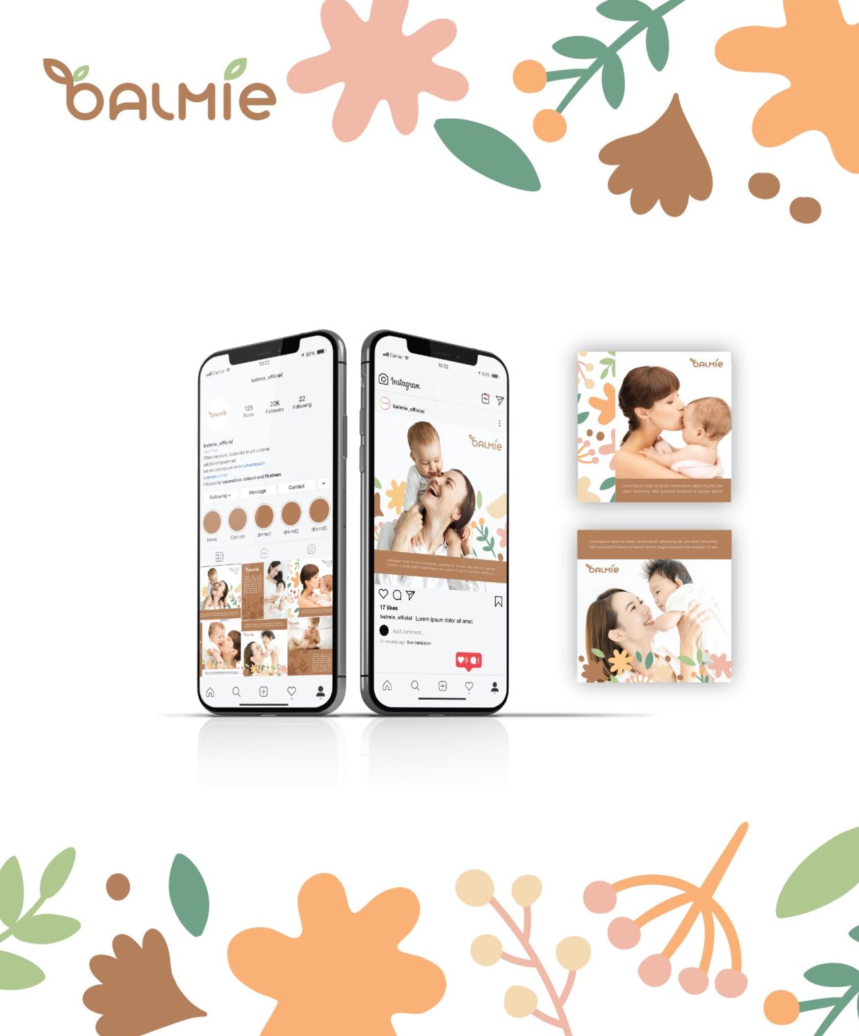 ตัวอย่าง ออกแบบแบรนด์แบบมีกลยุทธ์ CORPORATE IDENTITY & BRANDING CONCEPT DESIGN BALMIE — ภาพผลงาน 29