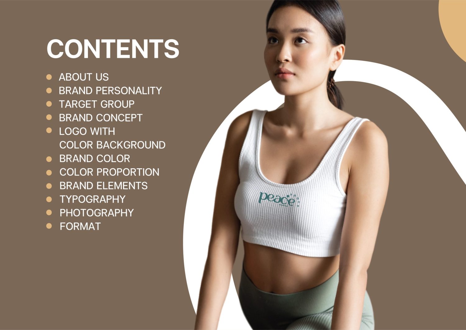 ตัวอย่าง ออกแบบแบรนด์แบบมีกลยุทธ์ CORPORATE IDENTITY & BRANDING CONCEPT DESIGN PEACE SPACE — project image 2
