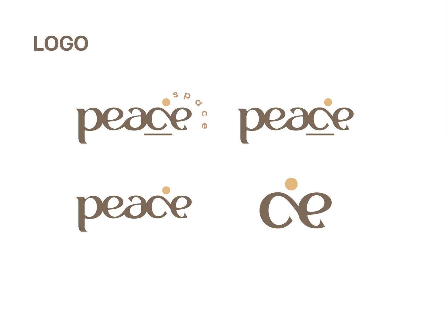 ตัวอย่าง ออกแบบแบรนด์แบบมีกลยุทธ์ CORPORATE IDENTITY & BRANDING CONCEPT DESIGN PEACE SPACE — project image 7