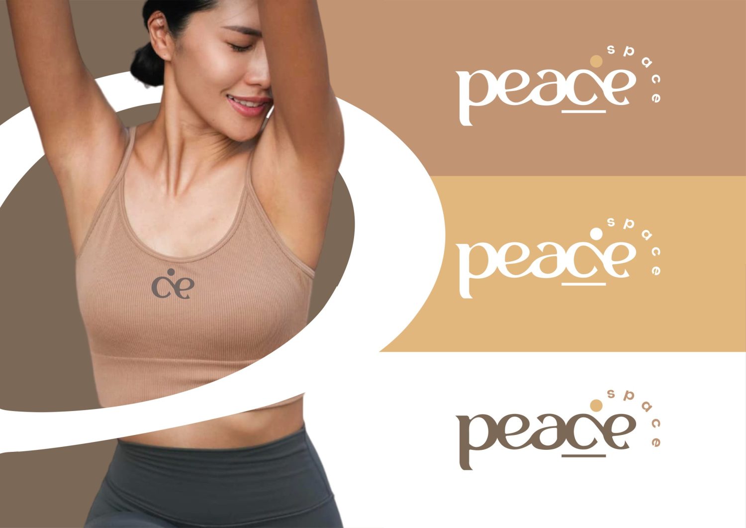 ตัวอย่าง ออกแบบแบรนด์แบบมีกลยุทธ์ CORPORATE IDENTITY & BRANDING CONCEPT DESIGN PEACE SPACE — project image 9