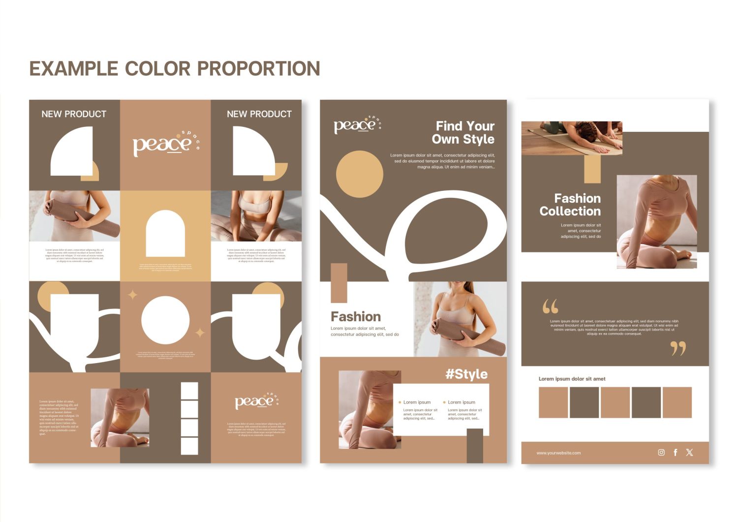 ตัวอย่าง ออกแบบแบรนด์แบบมีกลยุทธ์ CORPORATE IDENTITY & BRANDING CONCEPT DESIGN PEACE SPACE — project image 16