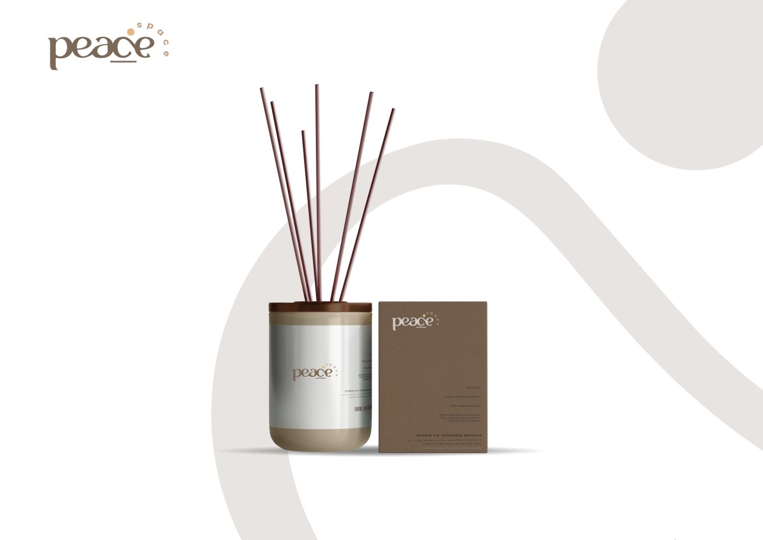 ตัวอย่าง ออกแบบแบรนด์แบบมีกลยุทธ์ CORPORATE IDENTITY & BRANDING CONCEPT DESIGN PEACE SPACE — project image 35
