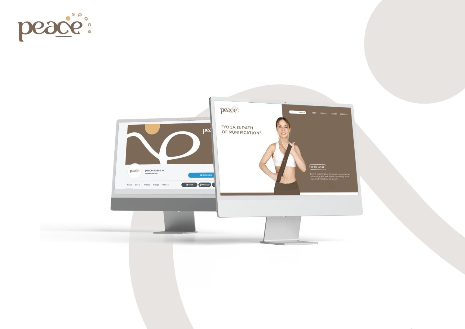 ตัวอย่าง ออกแบบแบรนด์แบบมีกลยุทธ์ CORPORATE IDENTITY & BRANDING CONCEPT DESIGN PEACE SPACE — project image 39