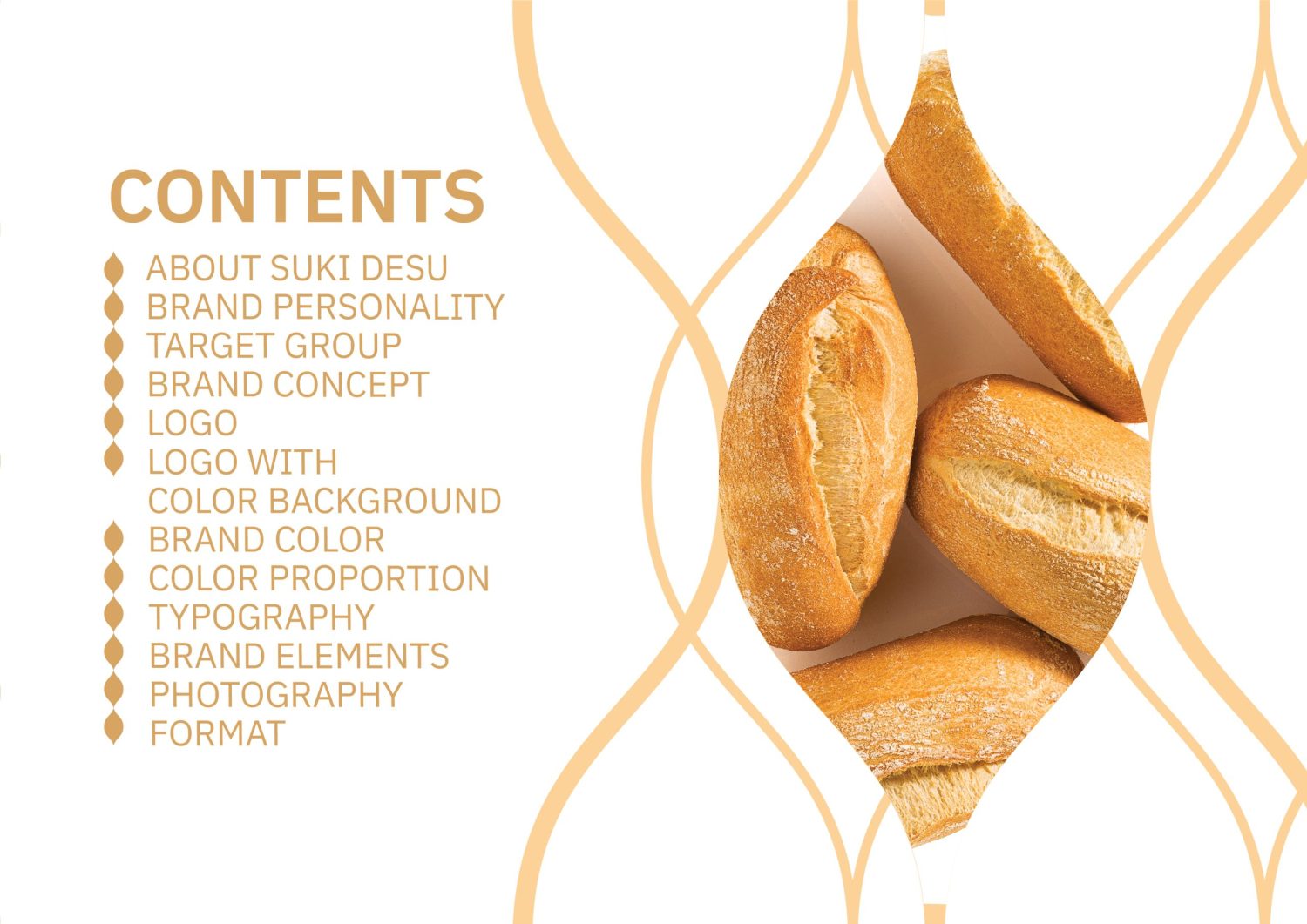 ตัวอย่าง ออกแบบแบรนด์แบบมีกลยุทธ์ CORPORATE IDENTITY & BRANDING CONCEPT DESIGN SUKI DESU — ภาพผลงาน 2