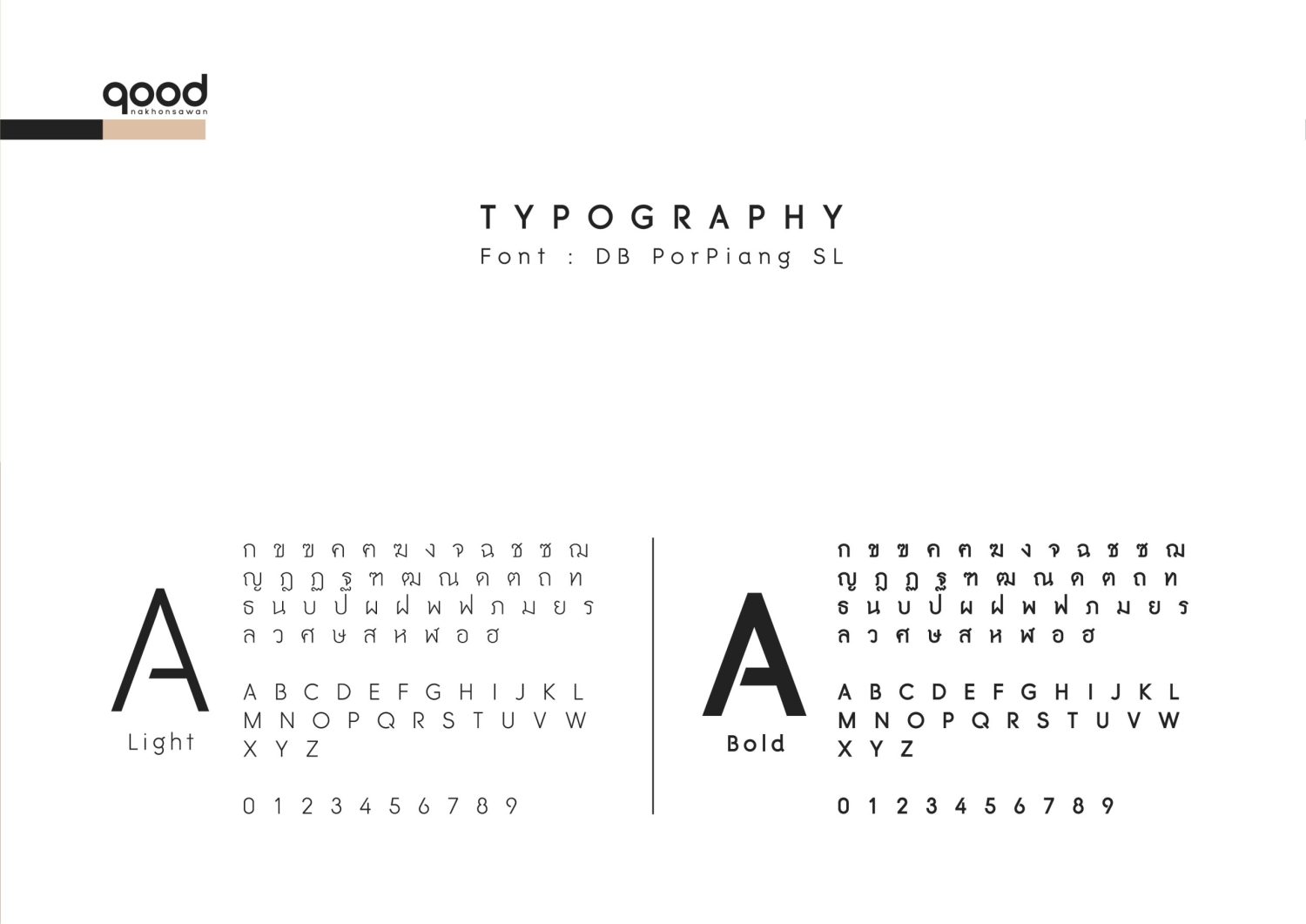 ตัวอย่าง ออกแบบแบรนด์แบบมีกลยุทธ์ CORPORATE IDENTITY & BRANDING CONCEPT DESIGN GOOD NAKHONSAWAN — project image 14