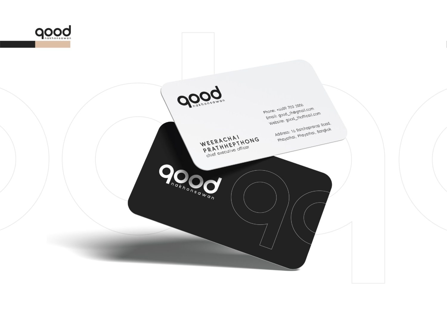 ตัวอย่าง ออกแบบแบรนด์แบบมีกลยุทธ์ CORPORATE IDENTITY & BRANDING CONCEPT DESIGN GOOD NAKHONSAWAN — project image 22