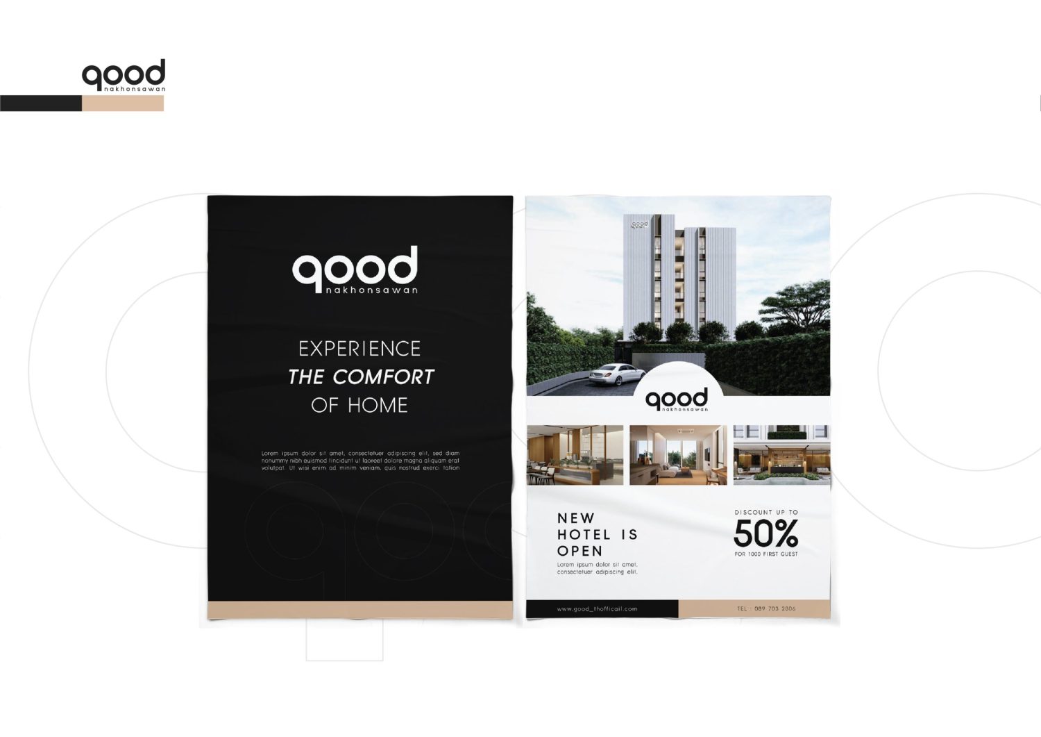 ตัวอย่าง ออกแบบแบรนด์แบบมีกลยุทธ์ CORPORATE IDENTITY & BRANDING CONCEPT DESIGN GOOD NAKHONSAWAN — project image 24
