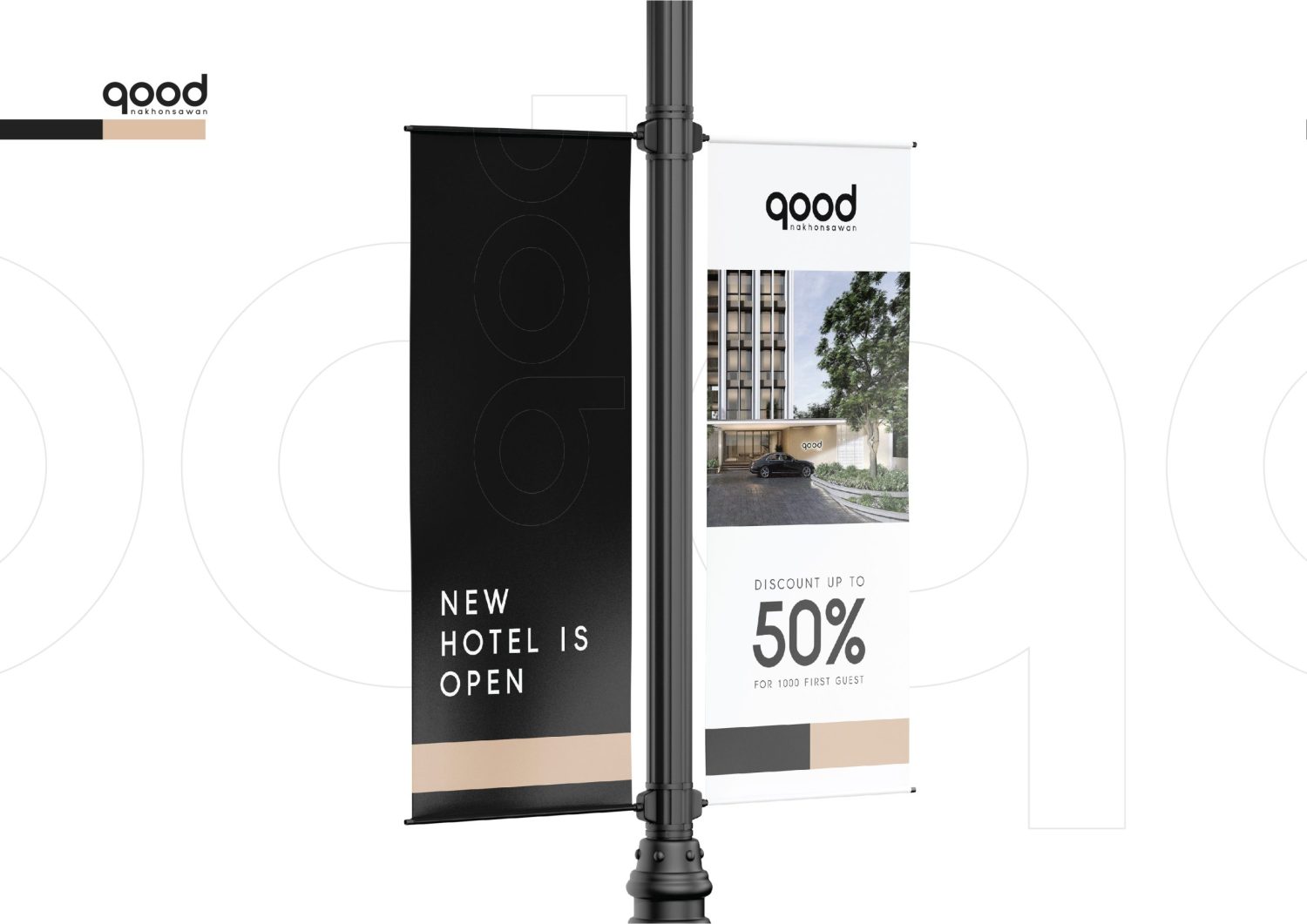 ตัวอย่าง ออกแบบแบรนด์แบบมีกลยุทธ์ CORPORATE IDENTITY & BRANDING CONCEPT DESIGN GOOD NAKHONSAWAN — project image 31