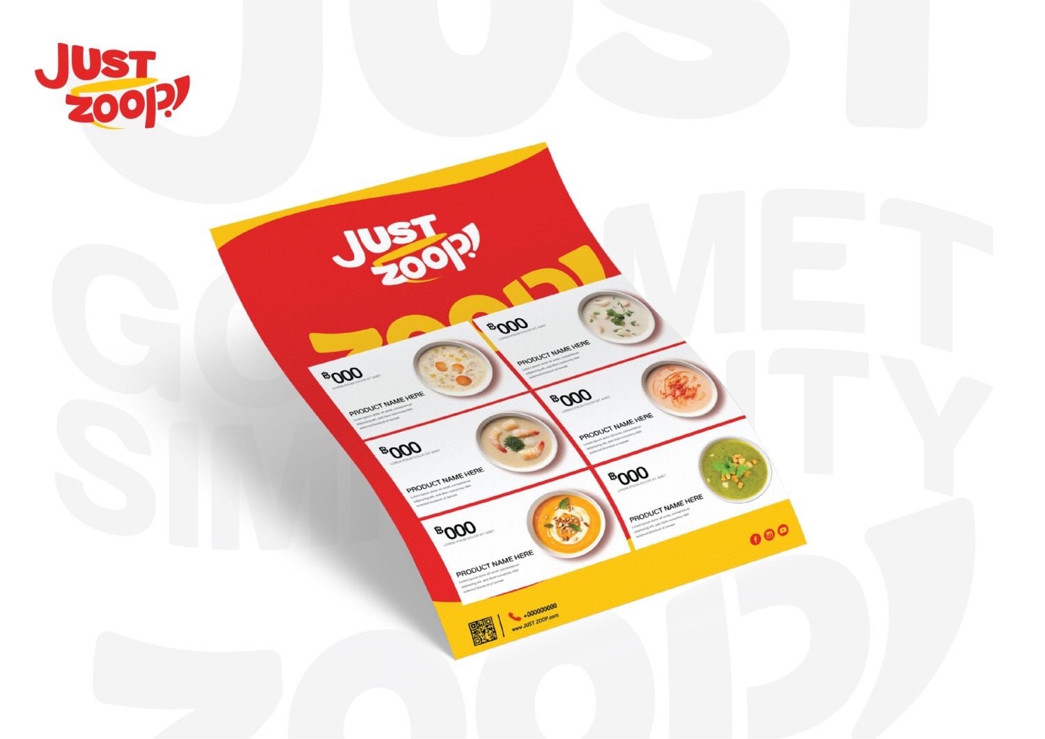 ตัวอย่าง ออกแบบแบรนด์แบบมีกลยุทธ์ CORPORATE IDENTITY & BRANDING CONCEPT DESIGN JUSTZOOP — ภาพผลงาน 24