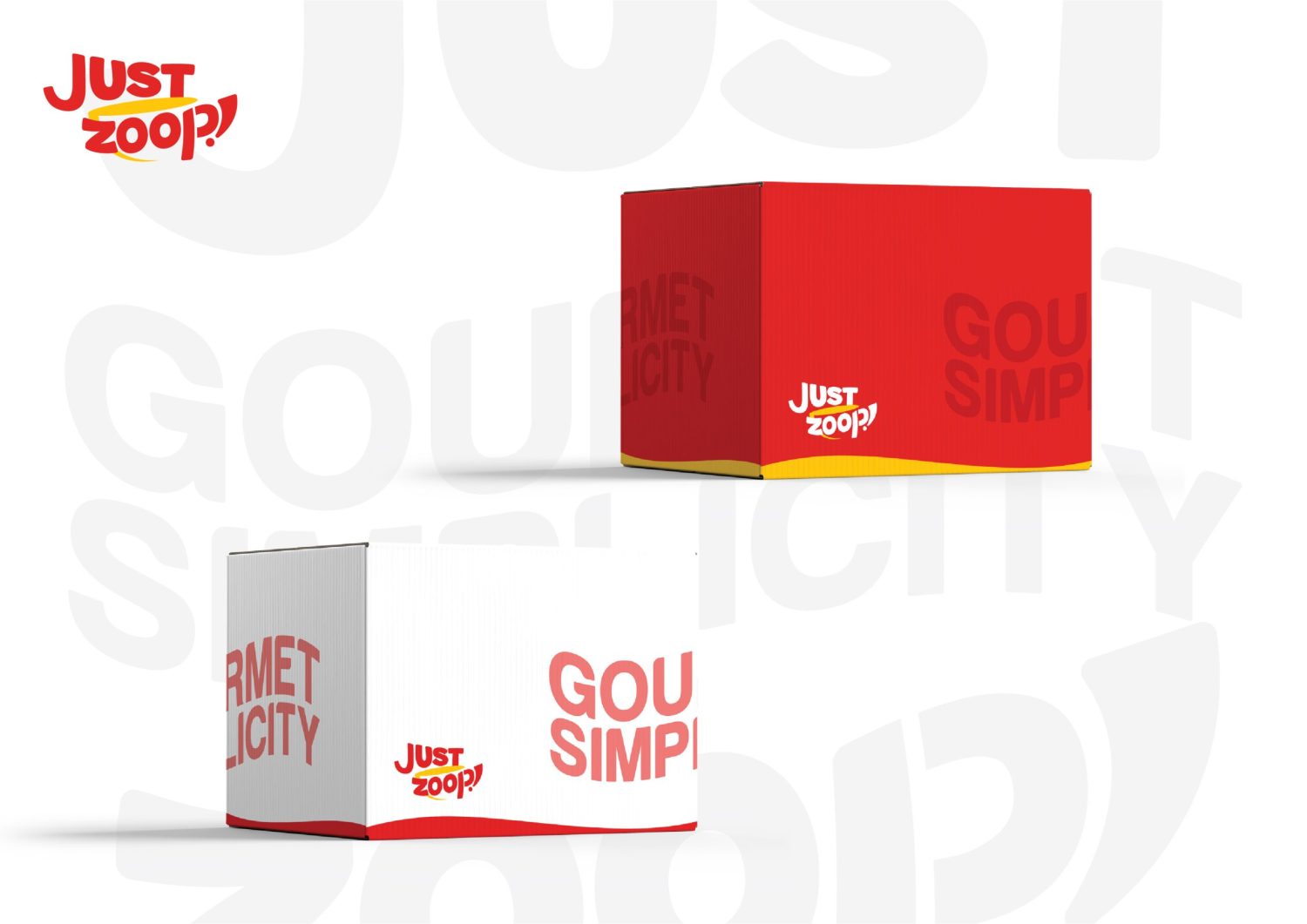 ตัวอย่าง ออกแบบแบรนด์แบบมีกลยุทธ์ CORPORATE IDENTITY & BRANDING CONCEPT DESIGN JUSTZOOP — ภาพผลงาน 29