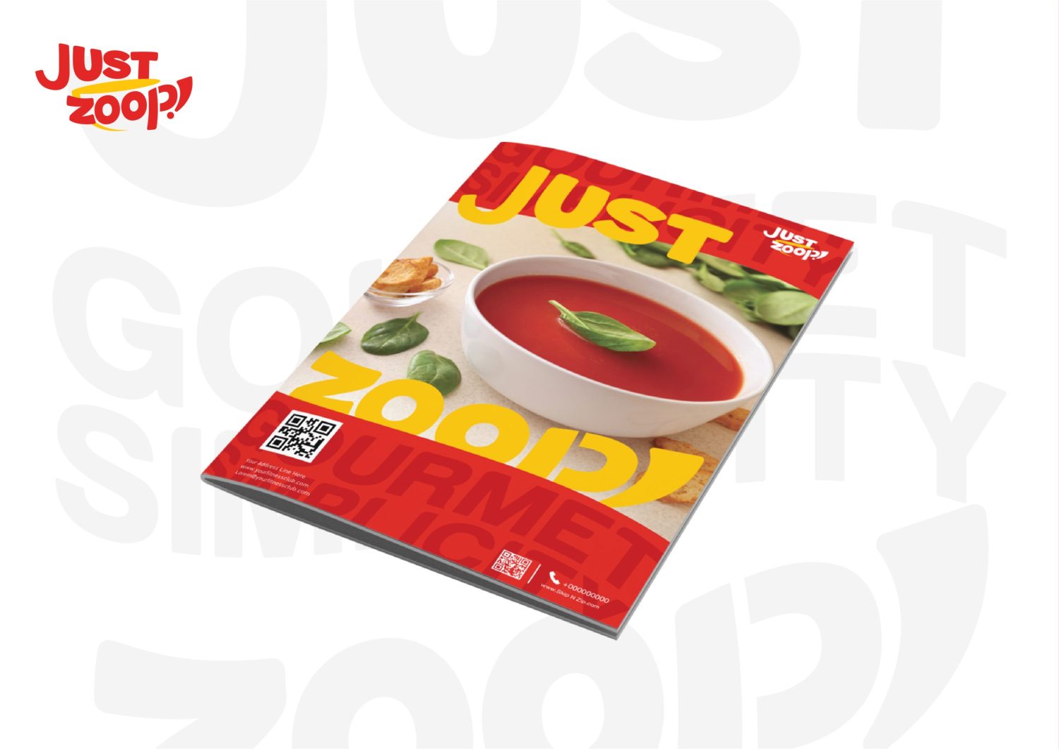 ตัวอย่าง ออกแบบแบรนด์แบบมีกลยุทธ์ CORPORATE IDENTITY & BRANDING CONCEPT DESIGN JUSTZOOP — ภาพผลงาน 34