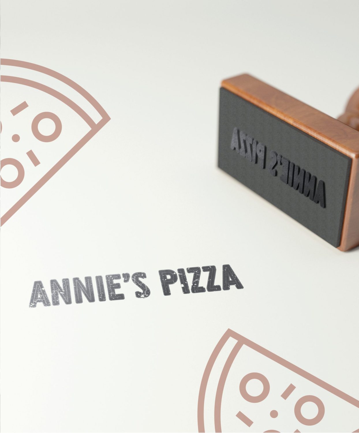 ตัวอย่าง ออกแบบแบรนด์แบบมีกลยุทธ์ CORPORATE IDENTITY & BRANDING CONCEPT DESIGN ANNIE’S PIZZA — ภาพผลงาน 18