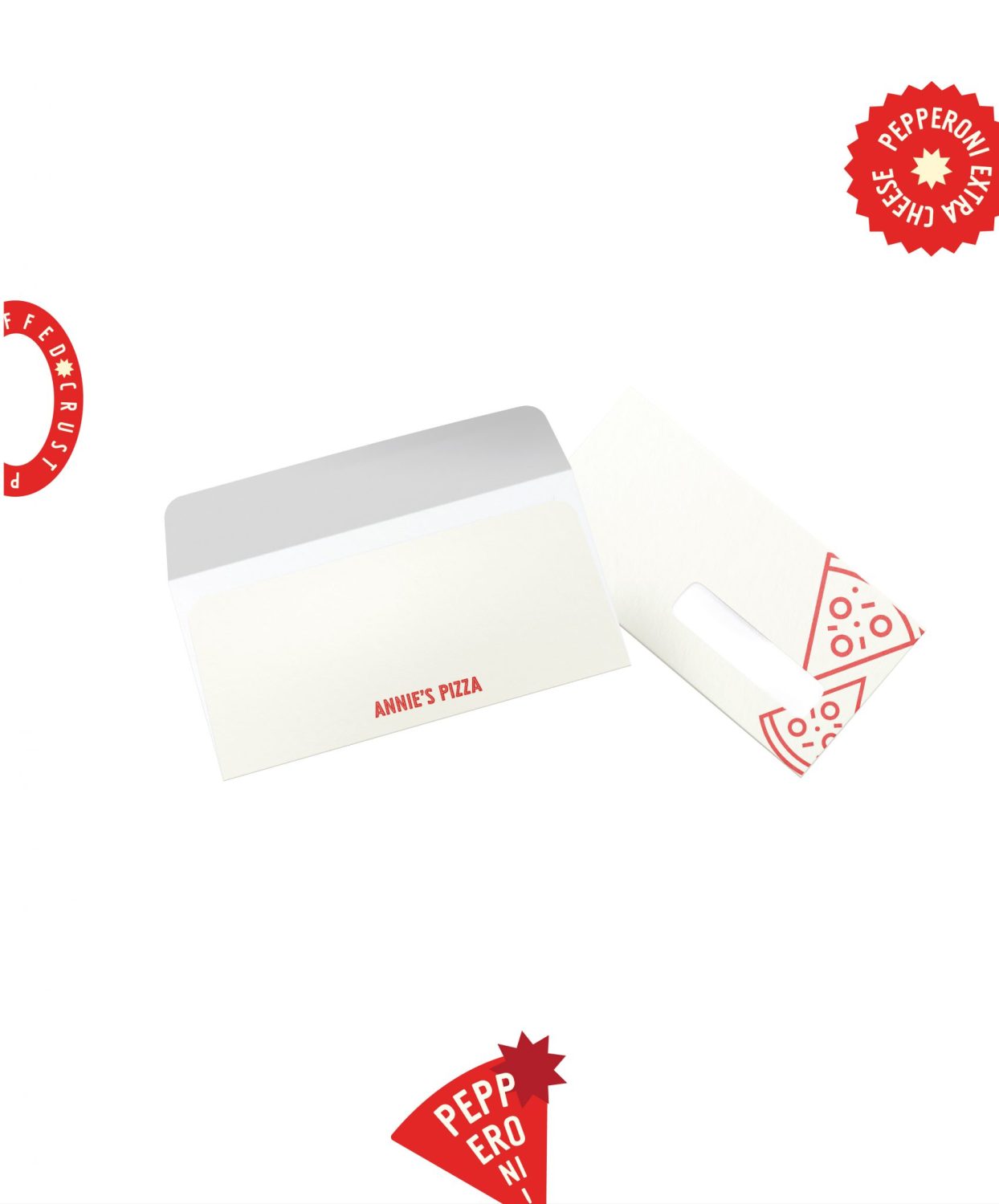 ตัวอย่าง ออกแบบแบรนด์แบบมีกลยุทธ์ CORPORATE IDENTITY & BRANDING CONCEPT DESIGN ANNIE’S PIZZA — ภาพผลงาน 21