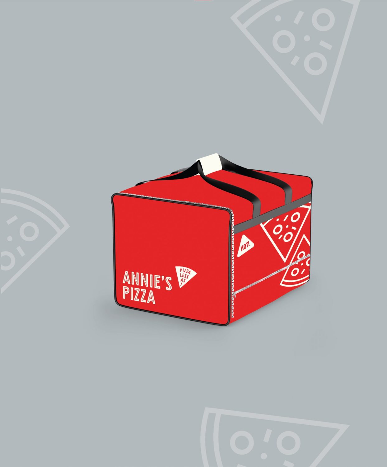 ตัวอย่าง ออกแบบแบรนด์แบบมีกลยุทธ์ CORPORATE IDENTITY & BRANDING CONCEPT DESIGN ANNIE’S PIZZA — ภาพผลงาน 24
