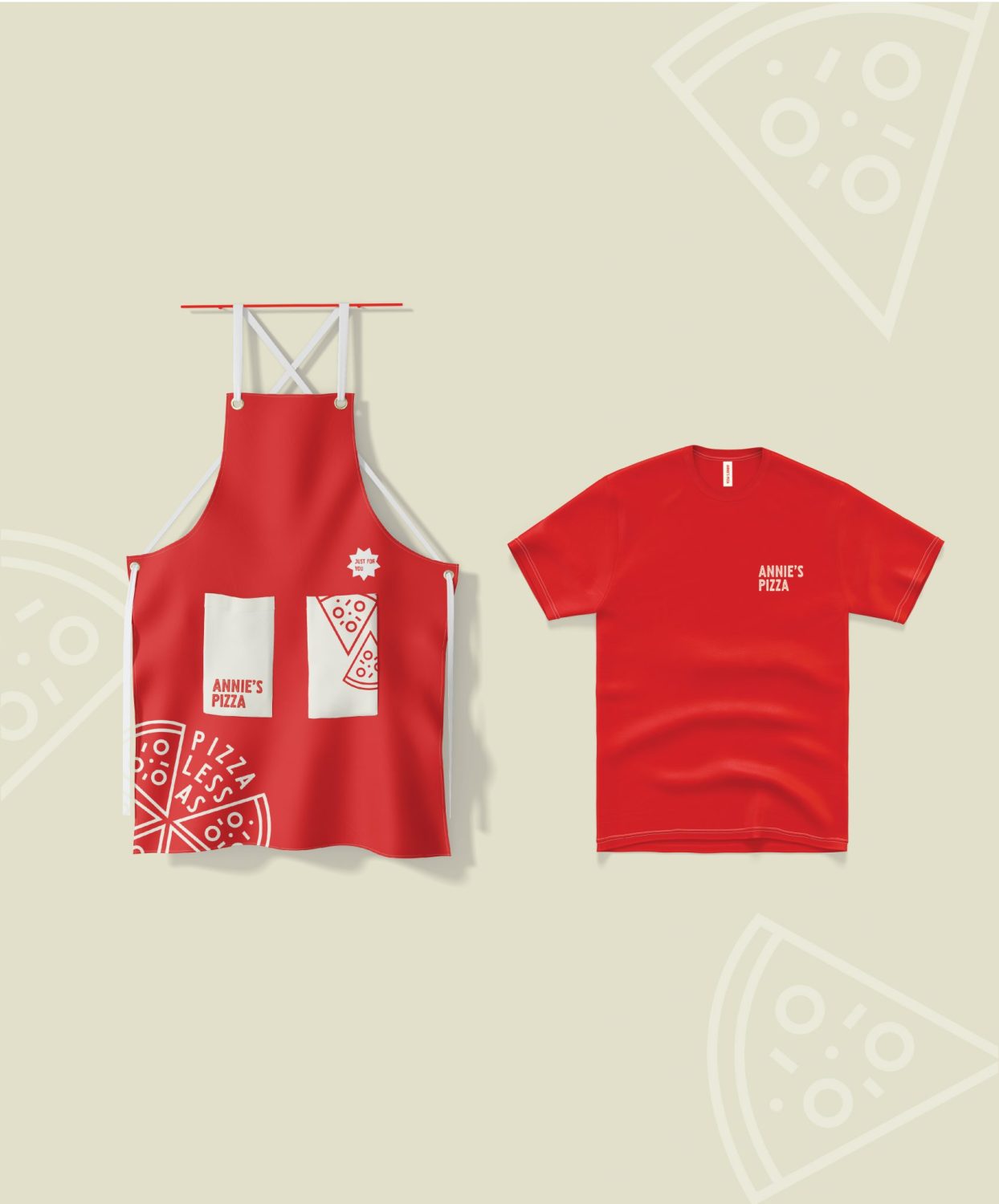 ตัวอย่าง ออกแบบแบรนด์แบบมีกลยุทธ์ CORPORATE IDENTITY & BRANDING CONCEPT DESIGN ANNIE’S PIZZA — ภาพผลงาน 29
