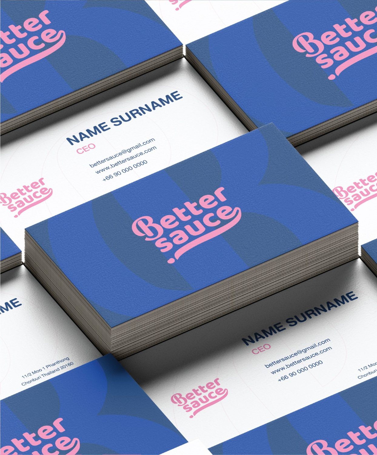ตัวอย่าง ออกแบบแบรนด์แบบมีกลยุทธ์ CORPORATE IDENTITY & BRANDING CONCEPT DESIGN BETTER SAUCE — ภาพผลงาน 17