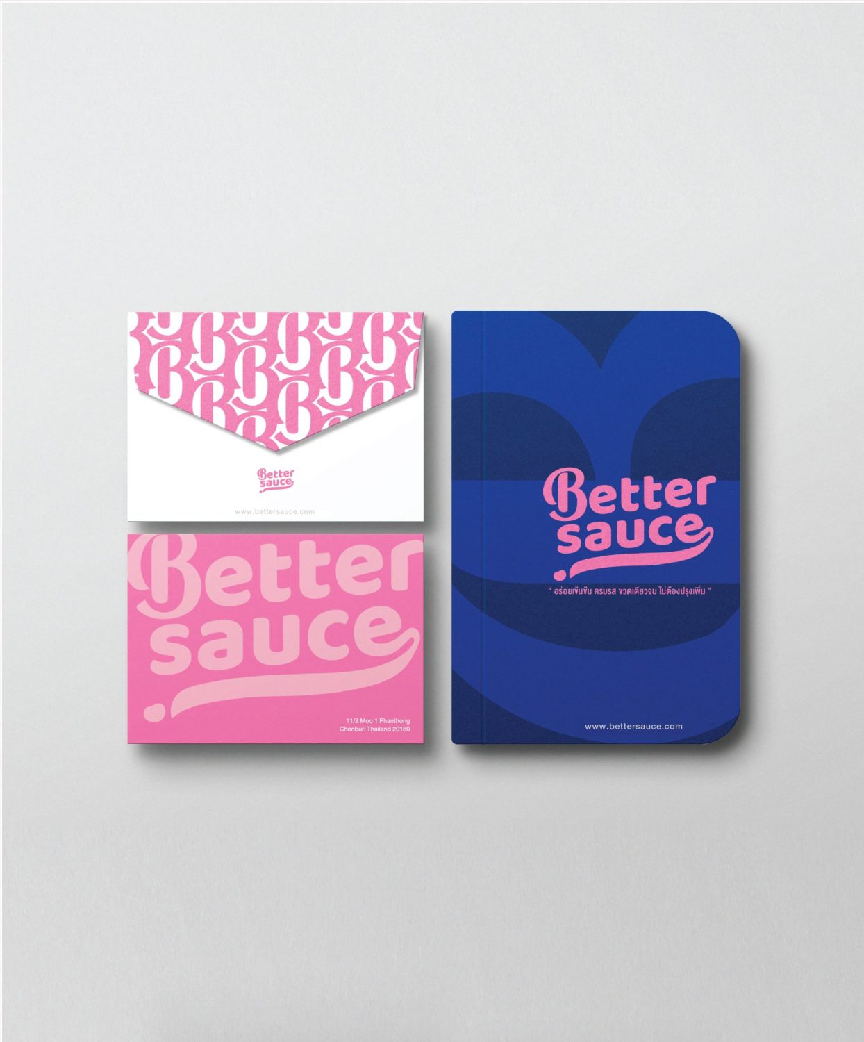 ตัวอย่าง ออกแบบแบรนด์แบบมีกลยุทธ์ CORPORATE IDENTITY & BRANDING CONCEPT DESIGN BETTER SAUCE — ภาพผลงาน 27