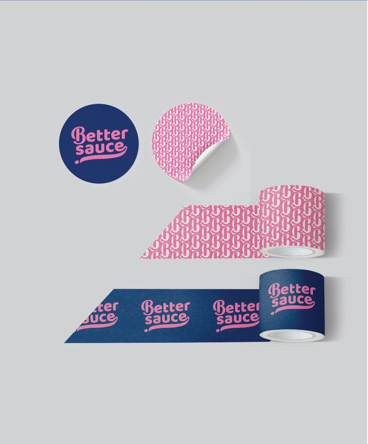 ตัวอย่าง ออกแบบแบรนด์แบบมีกลยุทธ์ CORPORATE IDENTITY & BRANDING CONCEPT DESIGN BETTER SAUCE — ภาพผลงาน 28