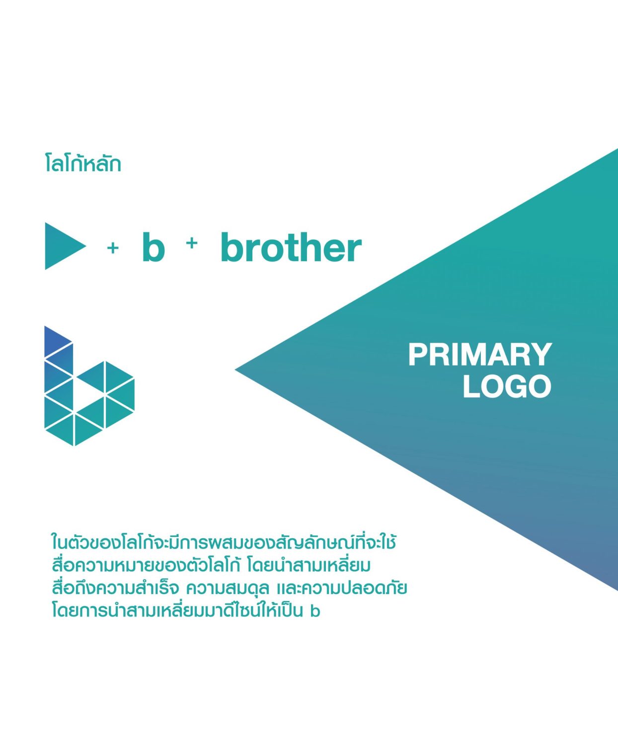 ตัวอย่าง ออกแบบแบรนด์แบบมีกลยุทธ์ CORPORATE IDENTITY & BRANDING CONCEPT DESIGN BROTHER GLOBAL — ภาพผลงาน 7