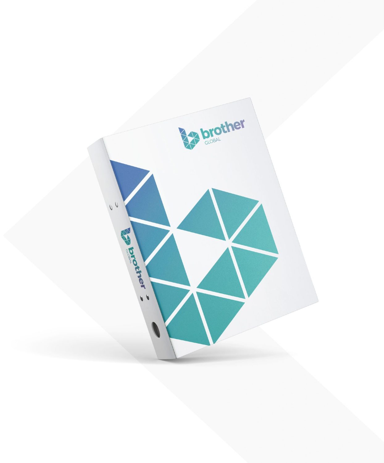 ตัวอย่าง ออกแบบแบรนด์แบบมีกลยุทธ์ CORPORATE IDENTITY & BRANDING CONCEPT DESIGN BROTHER GLOBAL — ภาพผลงาน 20