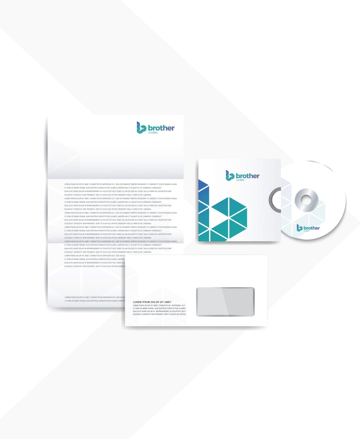 ตัวอย่าง ออกแบบแบรนด์แบบมีกลยุทธ์ CORPORATE IDENTITY & BRANDING CONCEPT DESIGN BROTHER GLOBAL — ภาพผลงาน 21