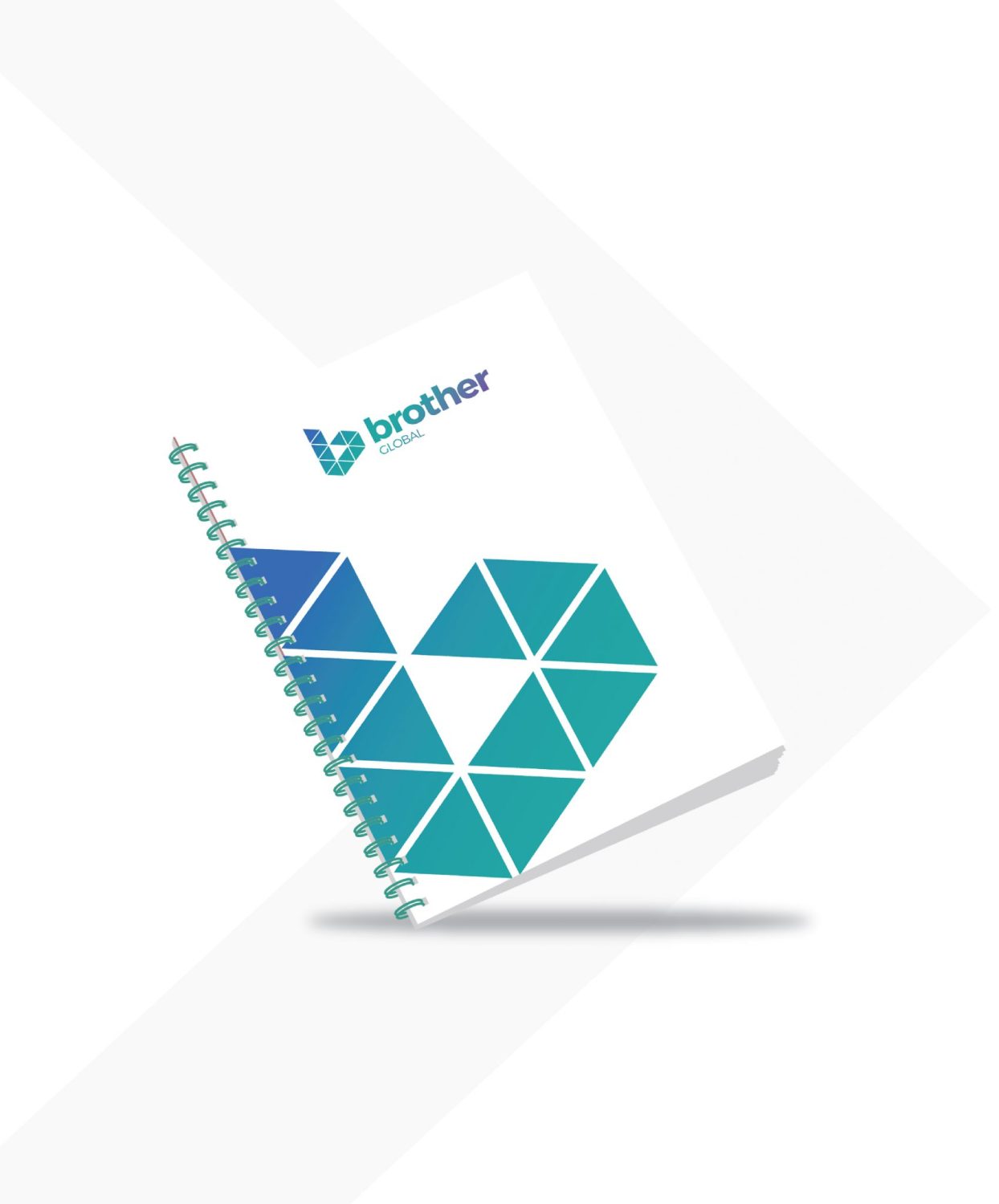ตัวอย่าง ออกแบบแบรนด์แบบมีกลยุทธ์ CORPORATE IDENTITY & BRANDING CONCEPT DESIGN BROTHER GLOBAL — ภาพผลงาน 30