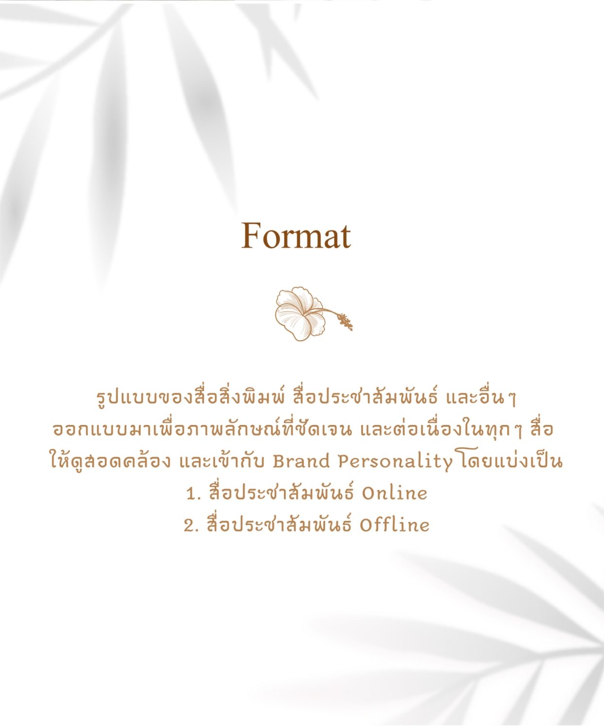 ตัวอย่าง ออกแบบแบรนด์แบบมีกลยุทธ์ CORPORATE IDENTITY & BRANDING CONCEPT DESIGN CHABA — project image 19