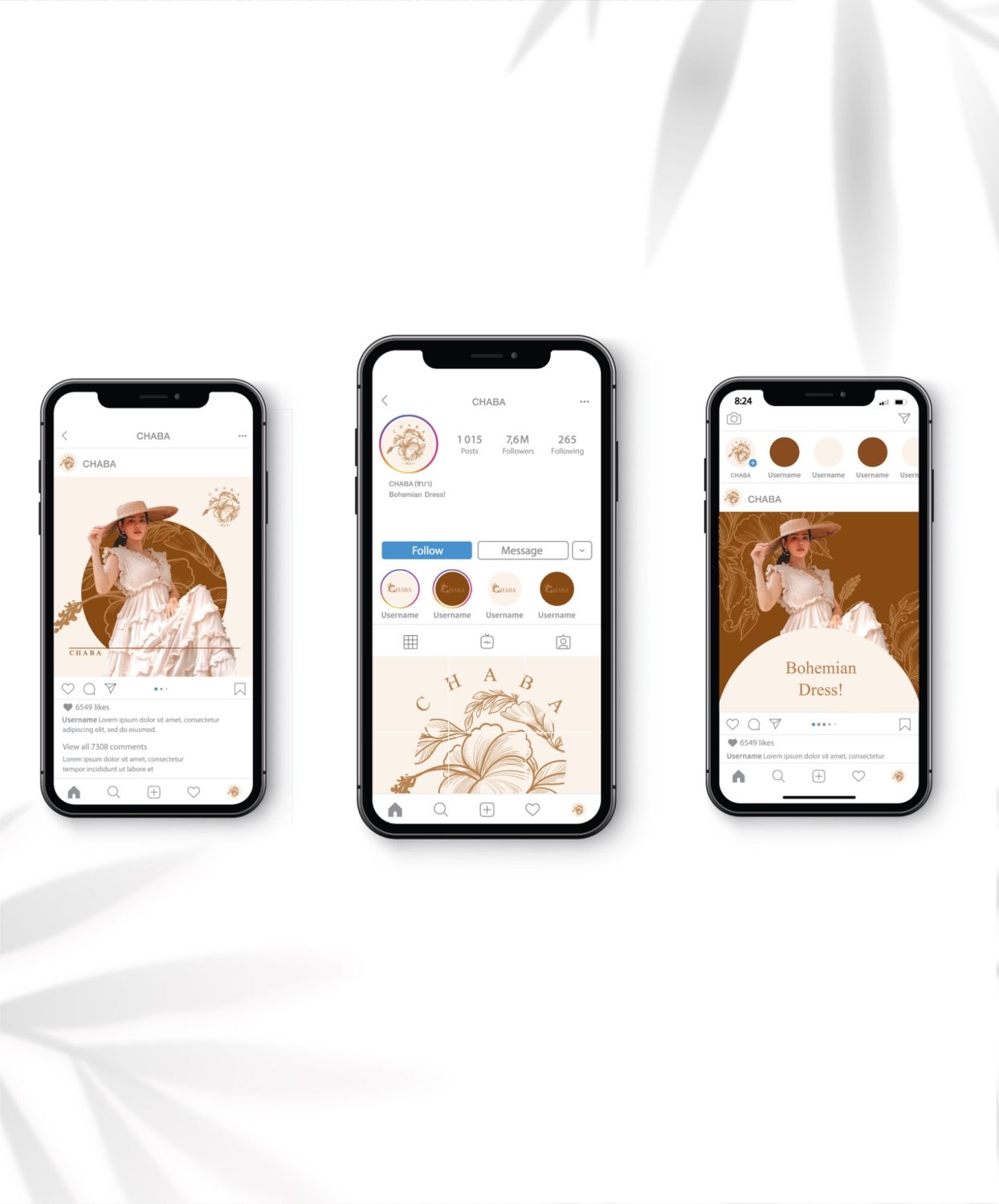 ตัวอย่าง ออกแบบแบรนด์แบบมีกลยุทธ์ CORPORATE IDENTITY & BRANDING CONCEPT DESIGN CHABA — project image 25
