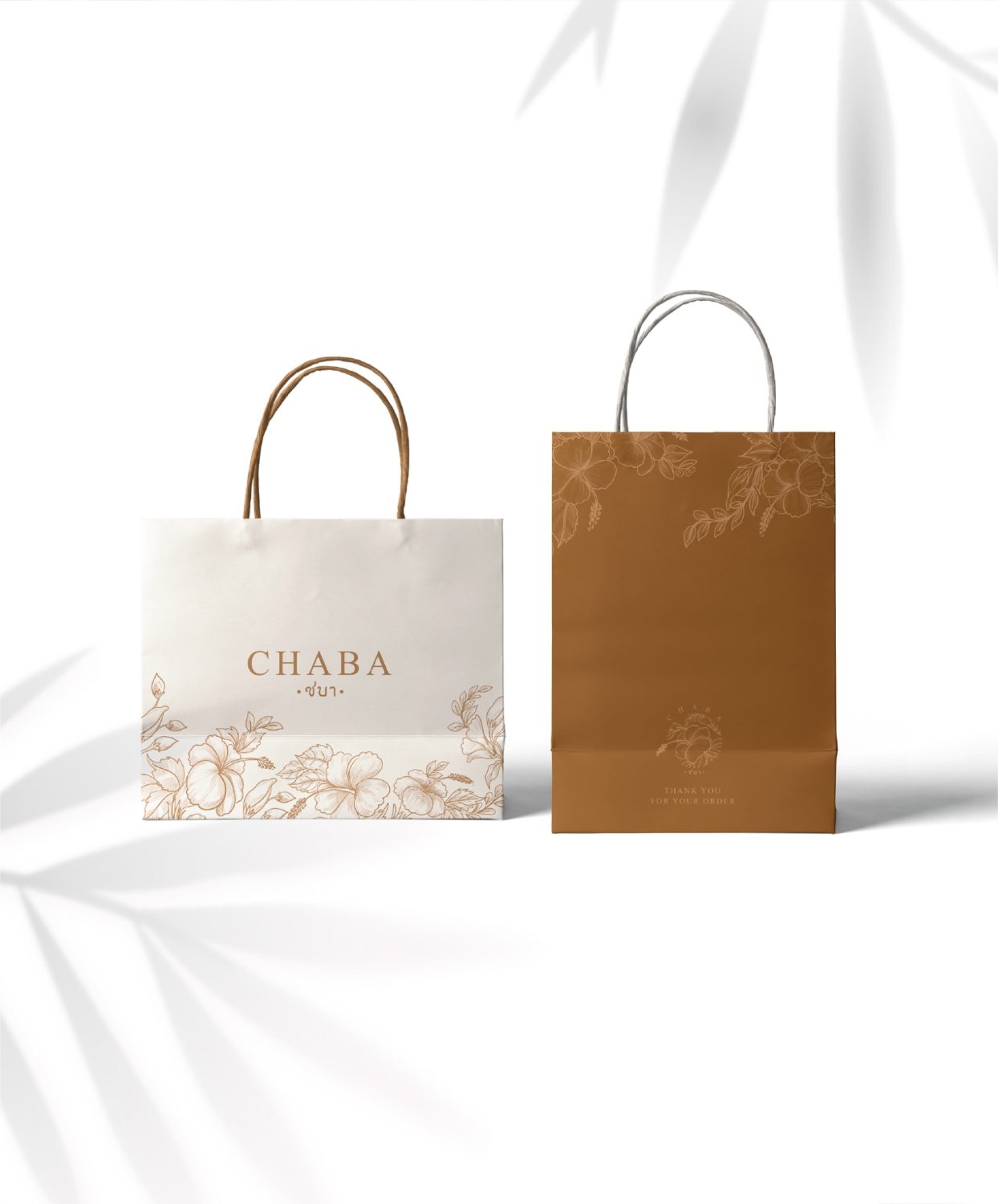 ตัวอย่าง ออกแบบแบรนด์แบบมีกลยุทธ์ CORPORATE IDENTITY & BRANDING CONCEPT DESIGN CHABA — project image 31