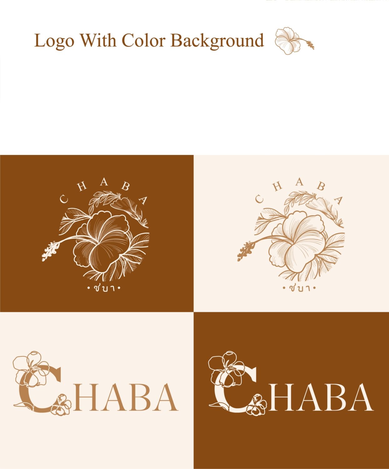 ตัวอย่าง ออกแบบแบรนด์แบบมีกลยุทธ์ CORPORATE IDENTITY & BRANDING CONCEPT DESIGN CHABA — project image 9