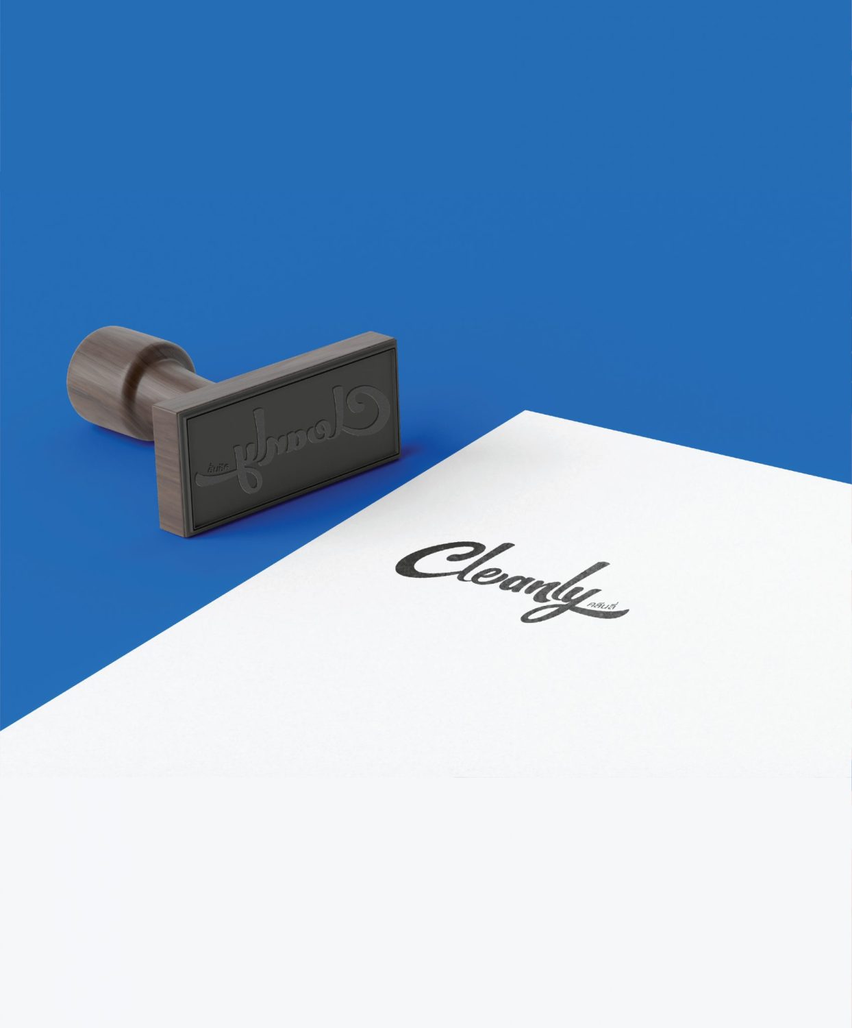 ตัวอย่าง ออกแบบแบรนด์แบบมีกลยุทธ์ CORPORATE IDENTITY & BRANDING CONCEPT DESIGN CLEANLY — ภาพผลงาน 20