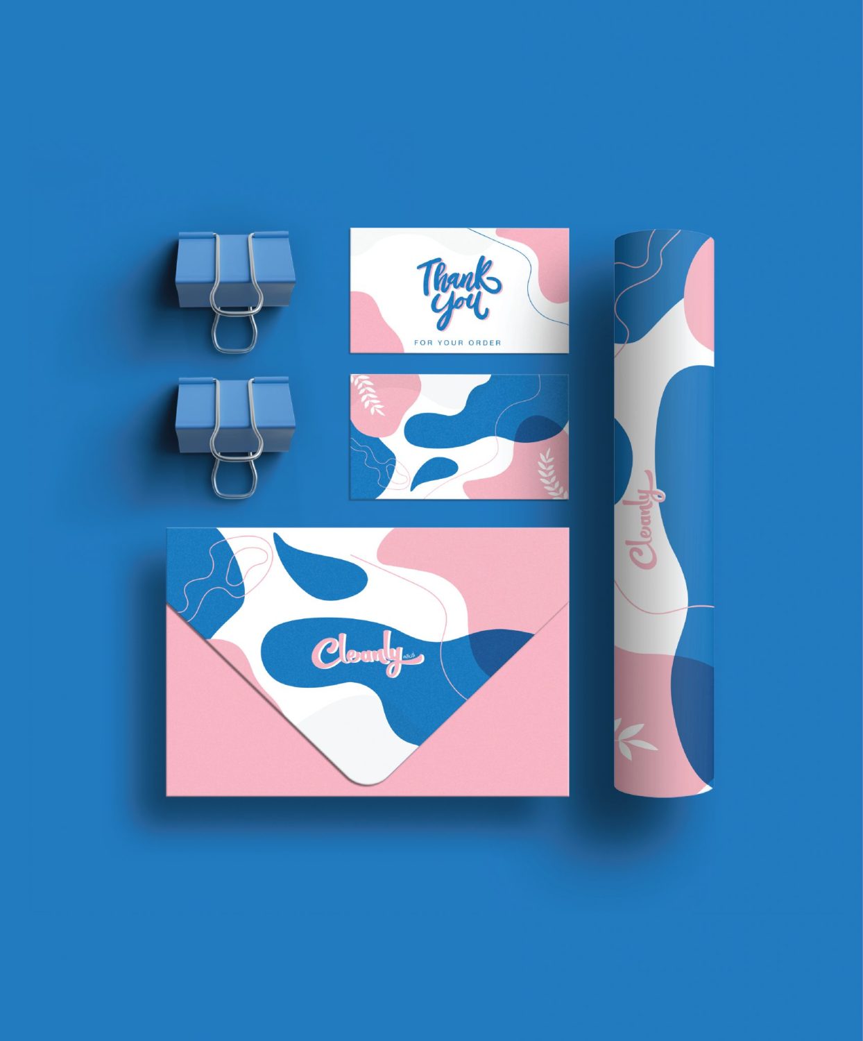 ตัวอย่าง ออกแบบแบรนด์แบบมีกลยุทธ์ CORPORATE IDENTITY & BRANDING CONCEPT DESIGN CLEANLY — ภาพผลงาน 22