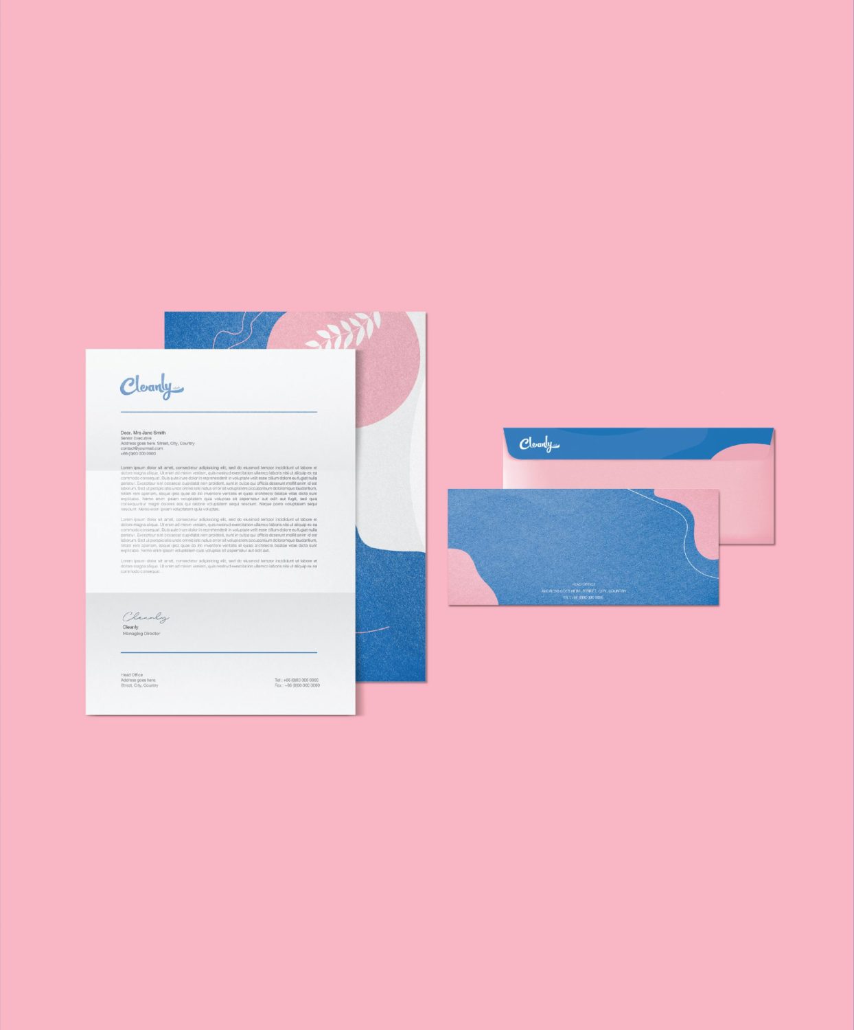 ตัวอย่าง ออกแบบแบรนด์แบบมีกลยุทธ์ CORPORATE IDENTITY & BRANDING CONCEPT DESIGN CLEANLY — ภาพผลงาน 23