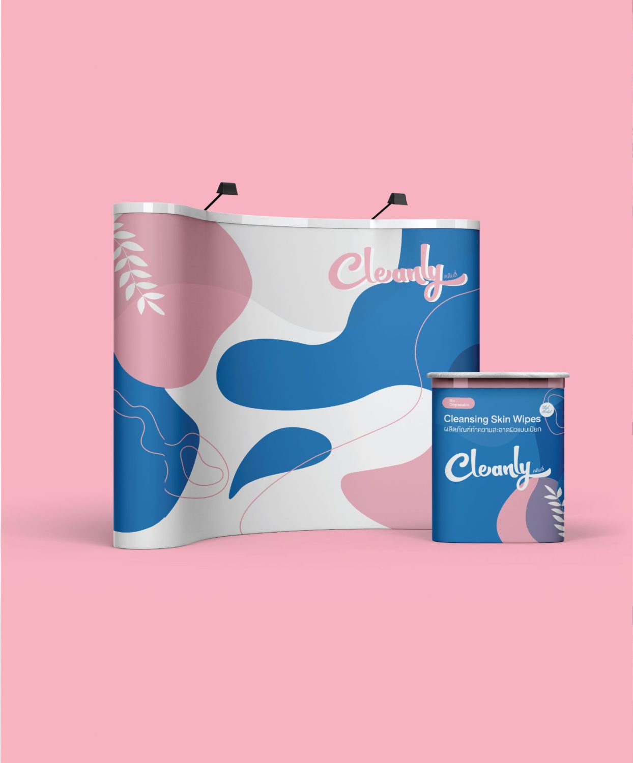 ตัวอย่าง ออกแบบแบรนด์แบบมีกลยุทธ์ CORPORATE IDENTITY & BRANDING CONCEPT DESIGN CLEANLY — ภาพผลงาน 29