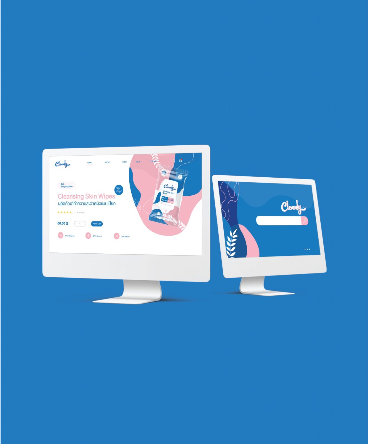 ตัวอย่าง ออกแบบแบรนด์แบบมีกลยุทธ์ CORPORATE IDENTITY & BRANDING CONCEPT DESIGN CLEANLY — ภาพผลงาน 32