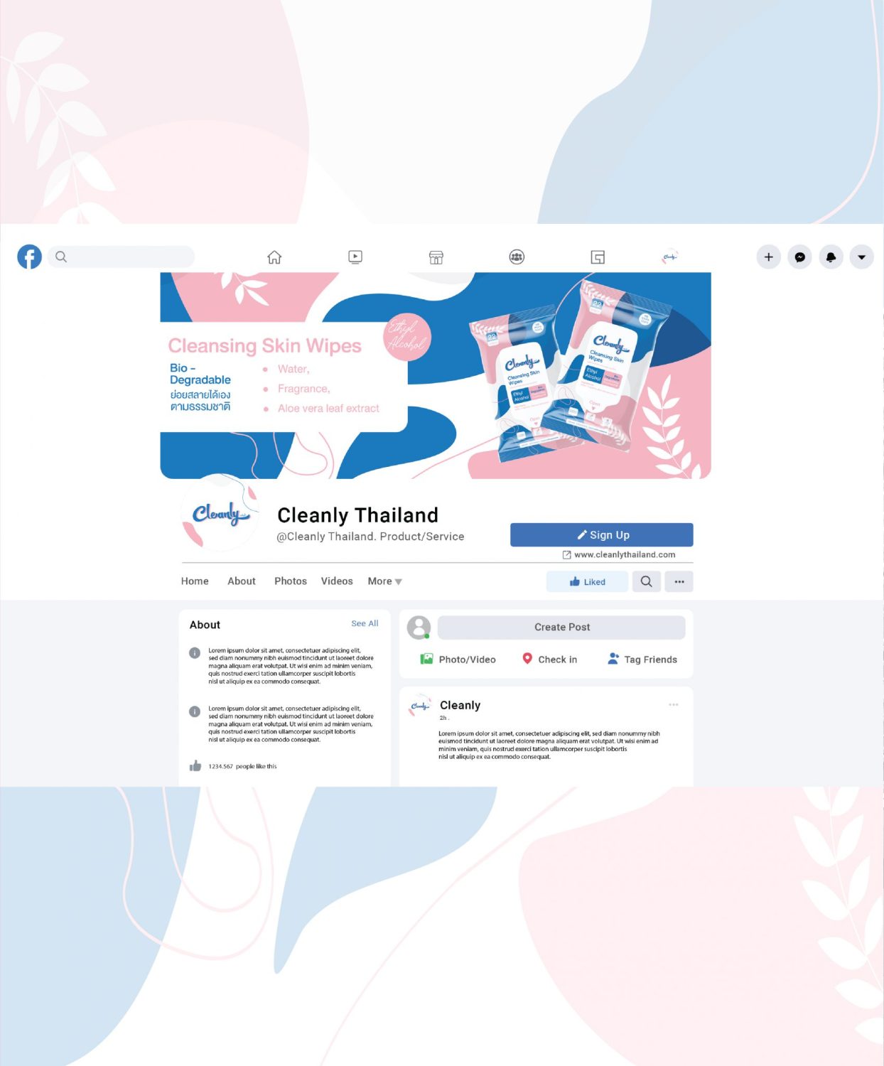 ตัวอย่าง ออกแบบแบรนด์แบบมีกลยุทธ์ CORPORATE IDENTITY & BRANDING CONCEPT DESIGN CLEANLY — ภาพผลงาน 35