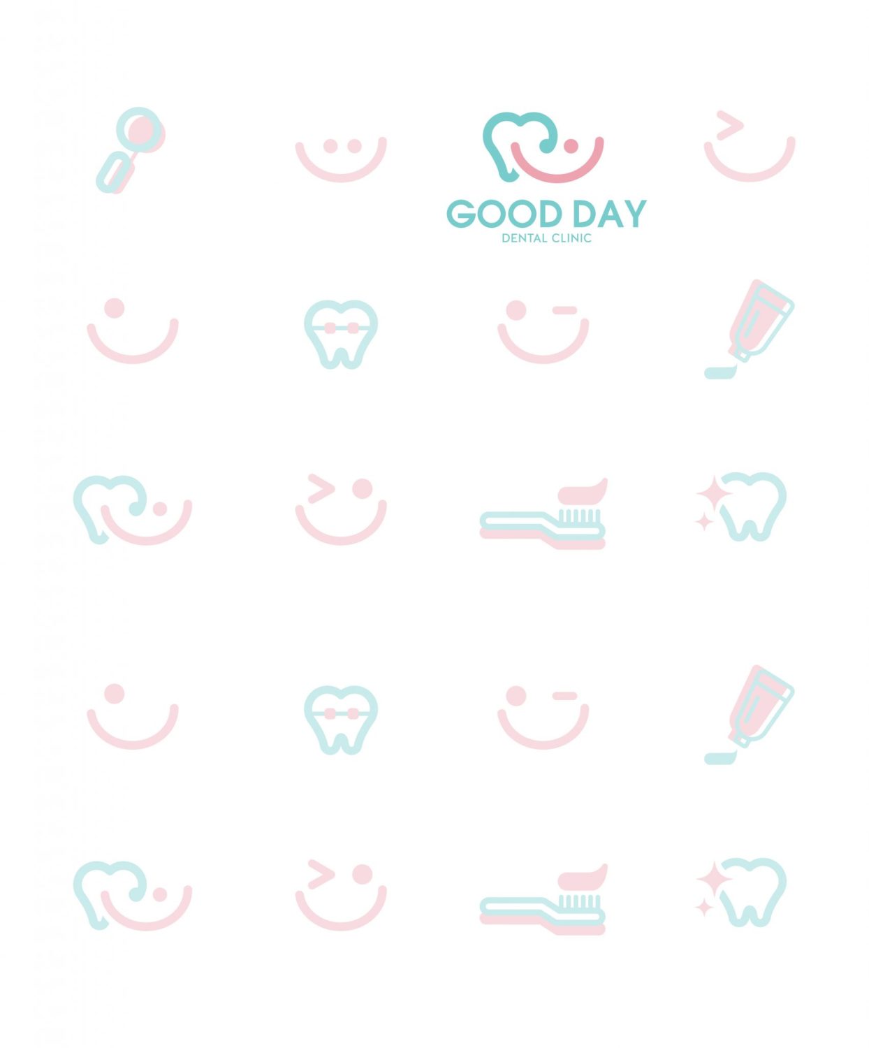 ตัวอย่าง ออกแบบแบรนด์แบบมีกลยุทธ์ CORPORATE IDENTITY & BRANDING CONCEPT DESIGN GOODDAY CLINIC — project image 12