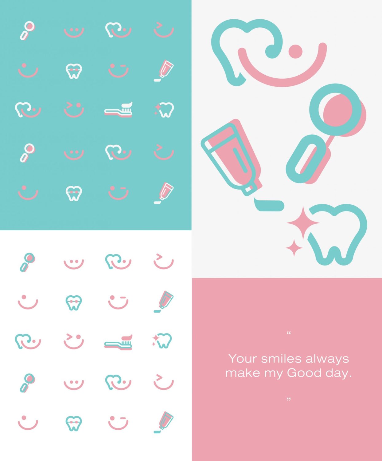 ตัวอย่าง ออกแบบแบรนด์แบบมีกลยุทธ์ CORPORATE IDENTITY & BRANDING CONCEPT DESIGN GOODDAY CLINIC — project image 13