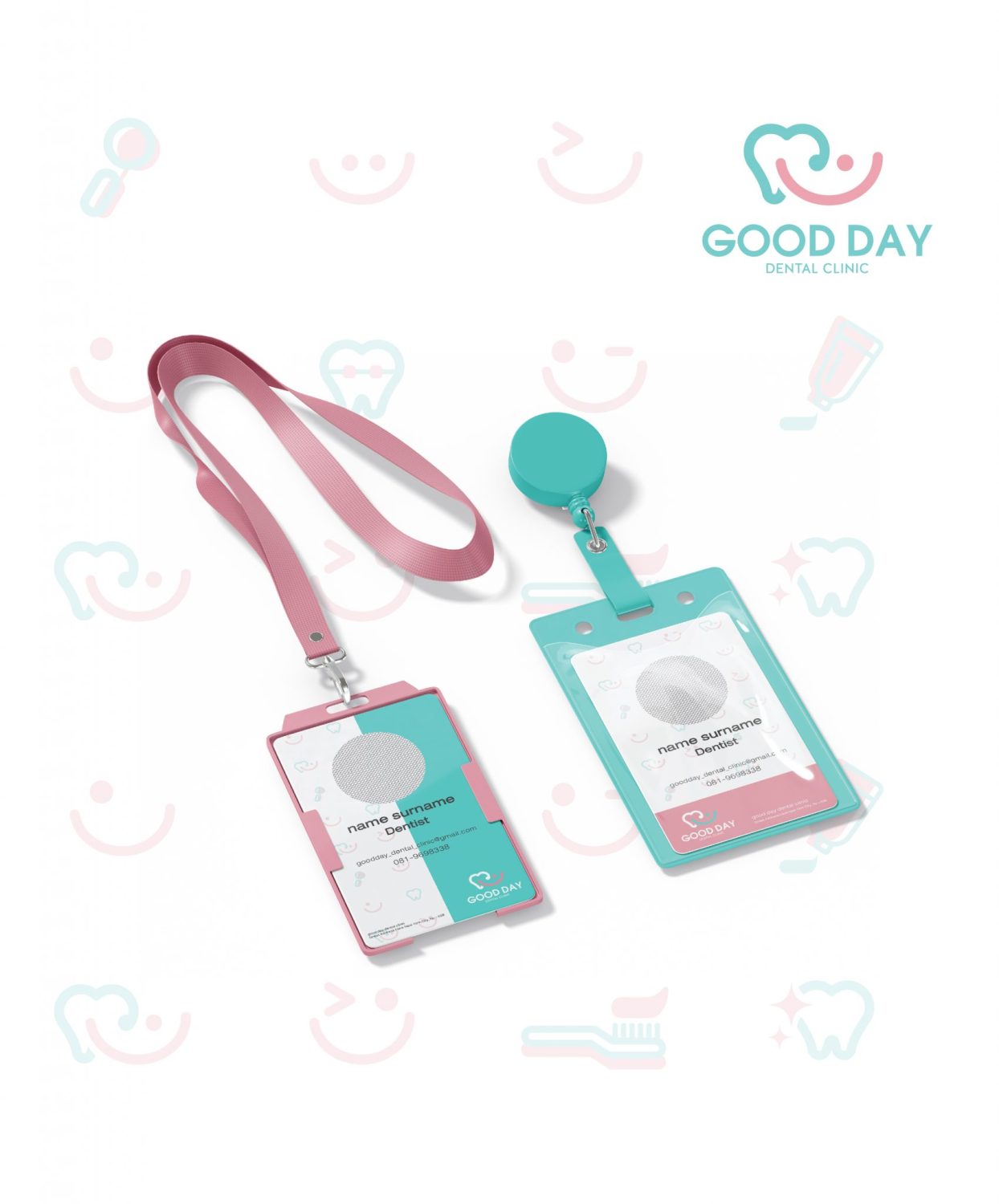 ตัวอย่าง ออกแบบแบรนด์แบบมีกลยุทธ์ CORPORATE IDENTITY & BRANDING CONCEPT DESIGN GOODDAY CLINIC — project image 21