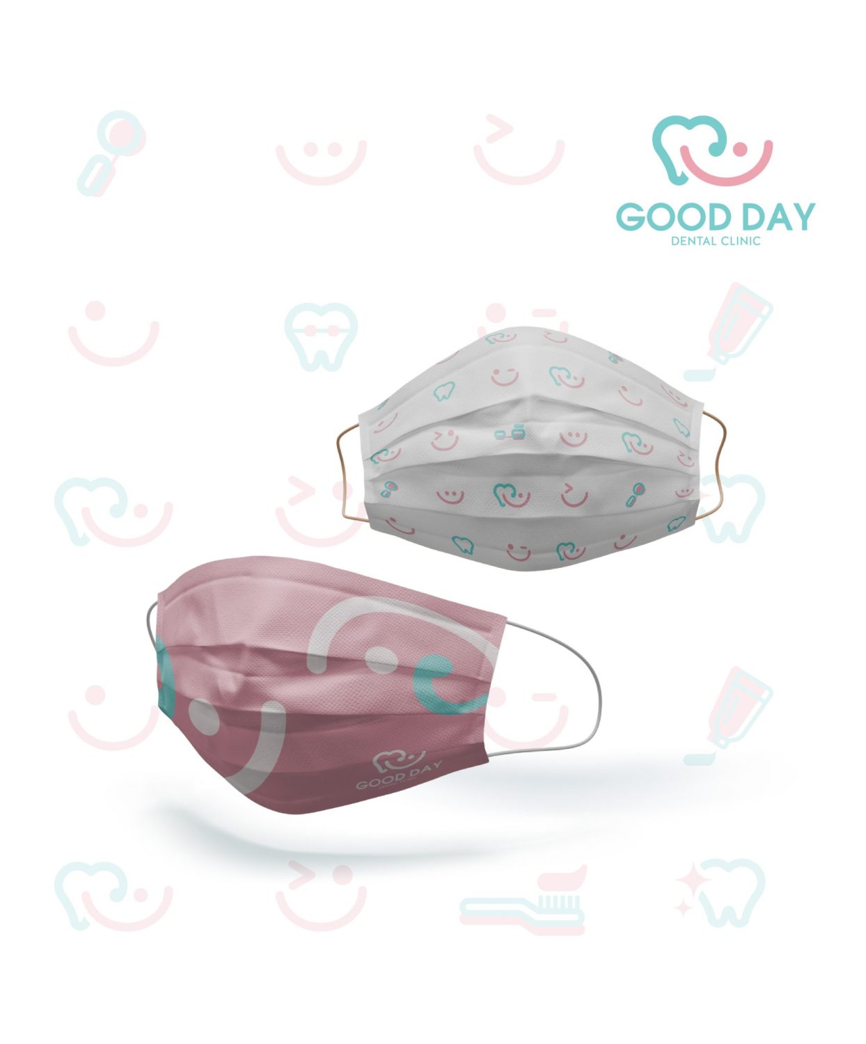 ตัวอย่าง ออกแบบแบรนด์แบบมีกลยุทธ์ CORPORATE IDENTITY & BRANDING CONCEPT DESIGN GOODDAY CLINIC — project image 25