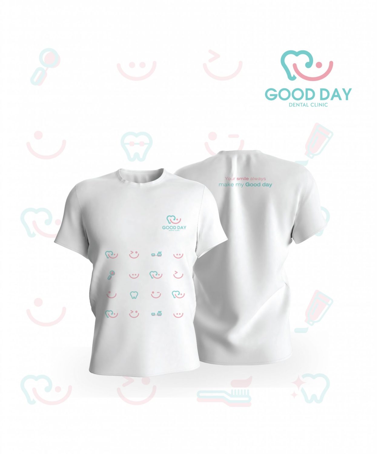 ตัวอย่าง ออกแบบแบรนด์แบบมีกลยุทธ์ CORPORATE IDENTITY & BRANDING CONCEPT DESIGN GOODDAY CLINIC — project image 27