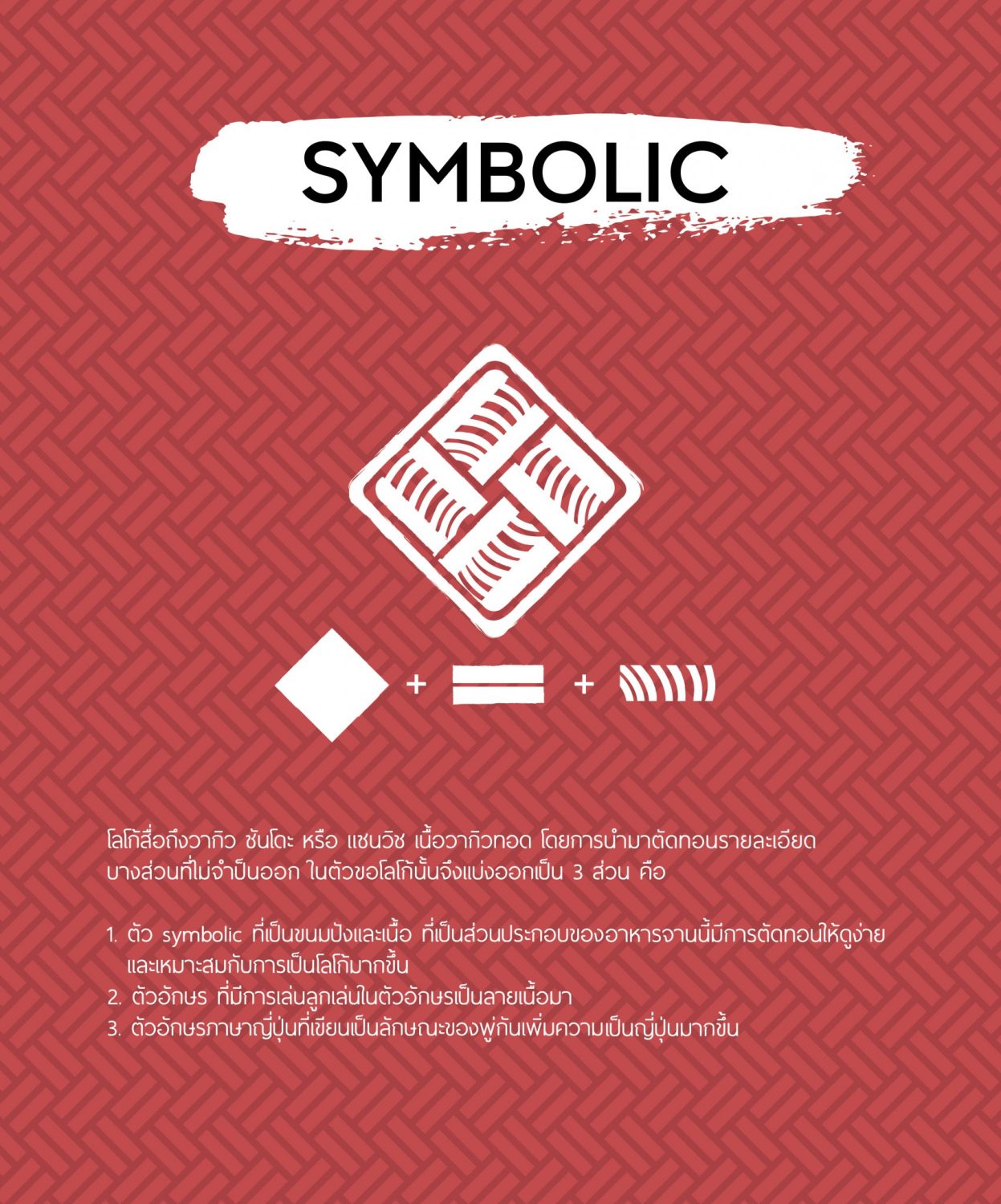 ตัวอย่าง ออกแบบแบรนด์แบบมีกลยุทธ์ CORPORATE IDENTITY & BRANDING CONCEPT DESIGN GYU SANDO — ภาพผลงาน 15