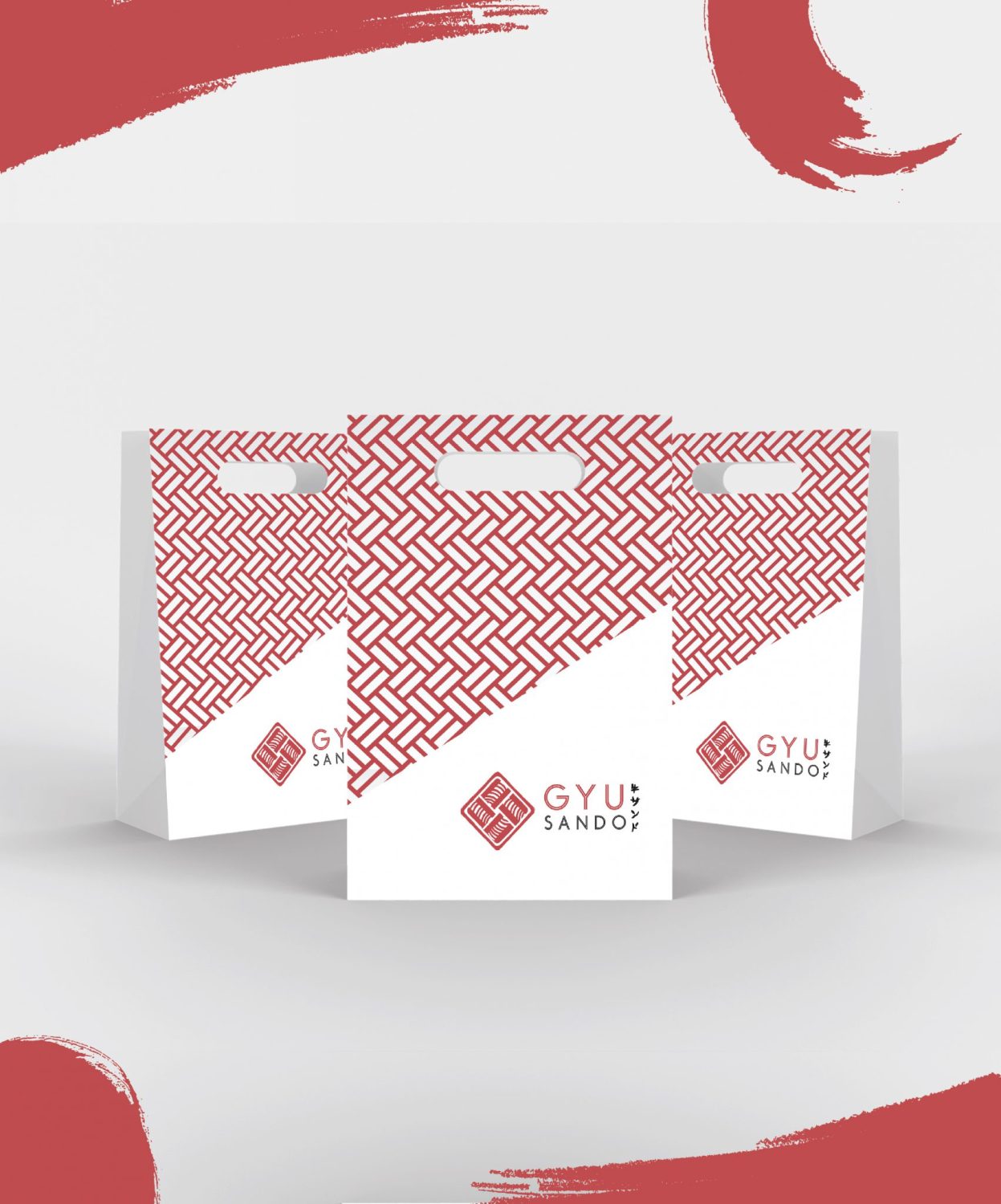 ตัวอย่าง ออกแบบแบรนด์แบบมีกลยุทธ์ CORPORATE IDENTITY & BRANDING CONCEPT DESIGN GYU SANDO — ภาพผลงาน 29