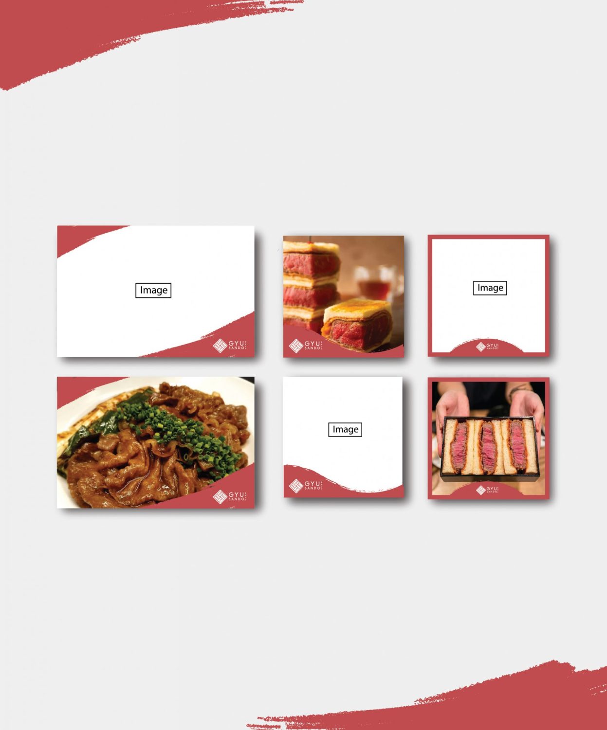 ตัวอย่าง ออกแบบแบรนด์แบบมีกลยุทธ์ CORPORATE IDENTITY & BRANDING CONCEPT DESIGN GYU SANDO — ภาพผลงาน 32