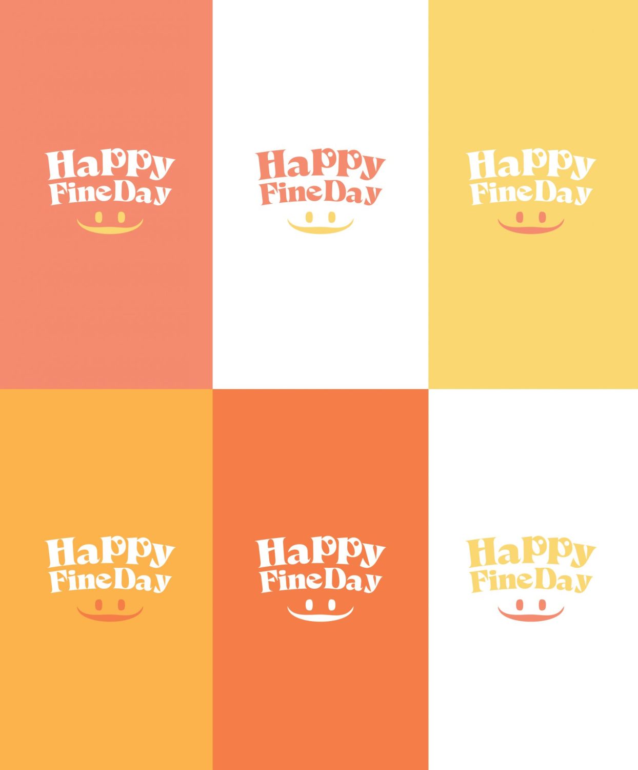 ตัวอย่าง ออกแบบแบรนด์แบบมีกลยุทธ์ CORPORATE IDENTITY & BRANDING CONCEPT DESIGN HAPPY FINEDAY — ภาพผลงาน 9
